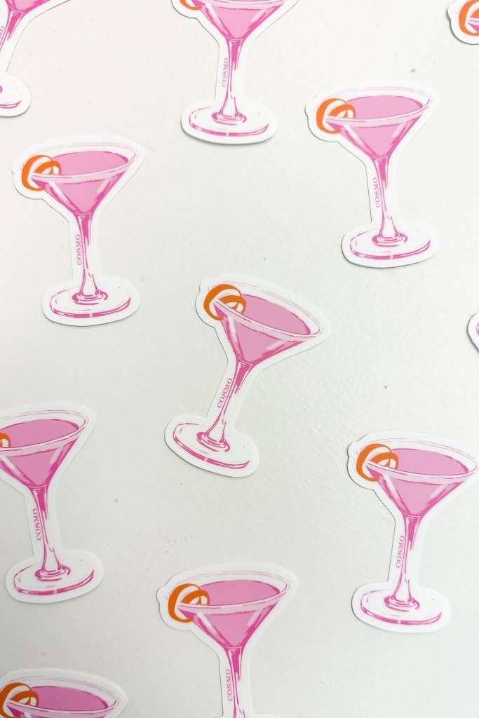 Cosmo Cocktail Sticker