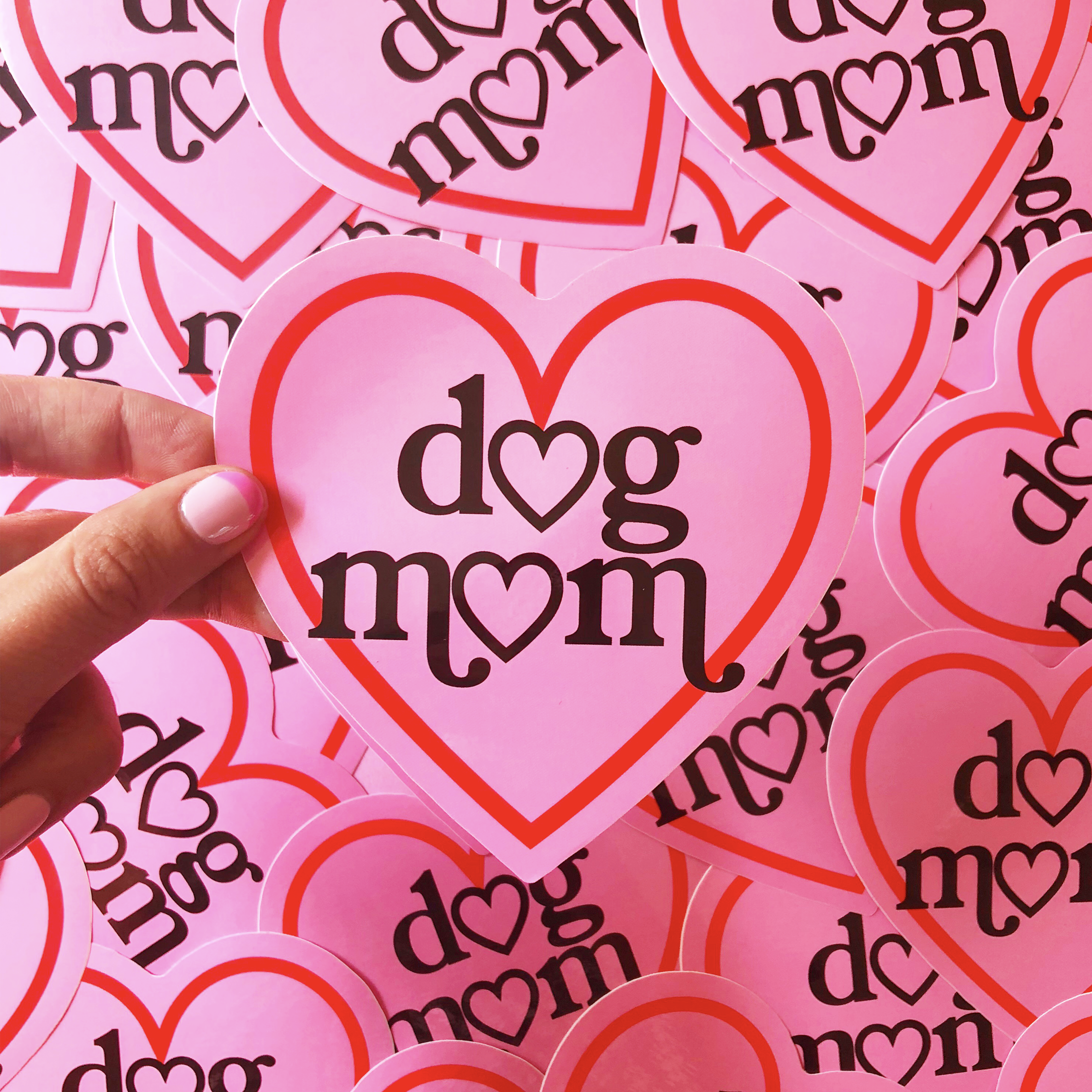 Dog Mom Sticker