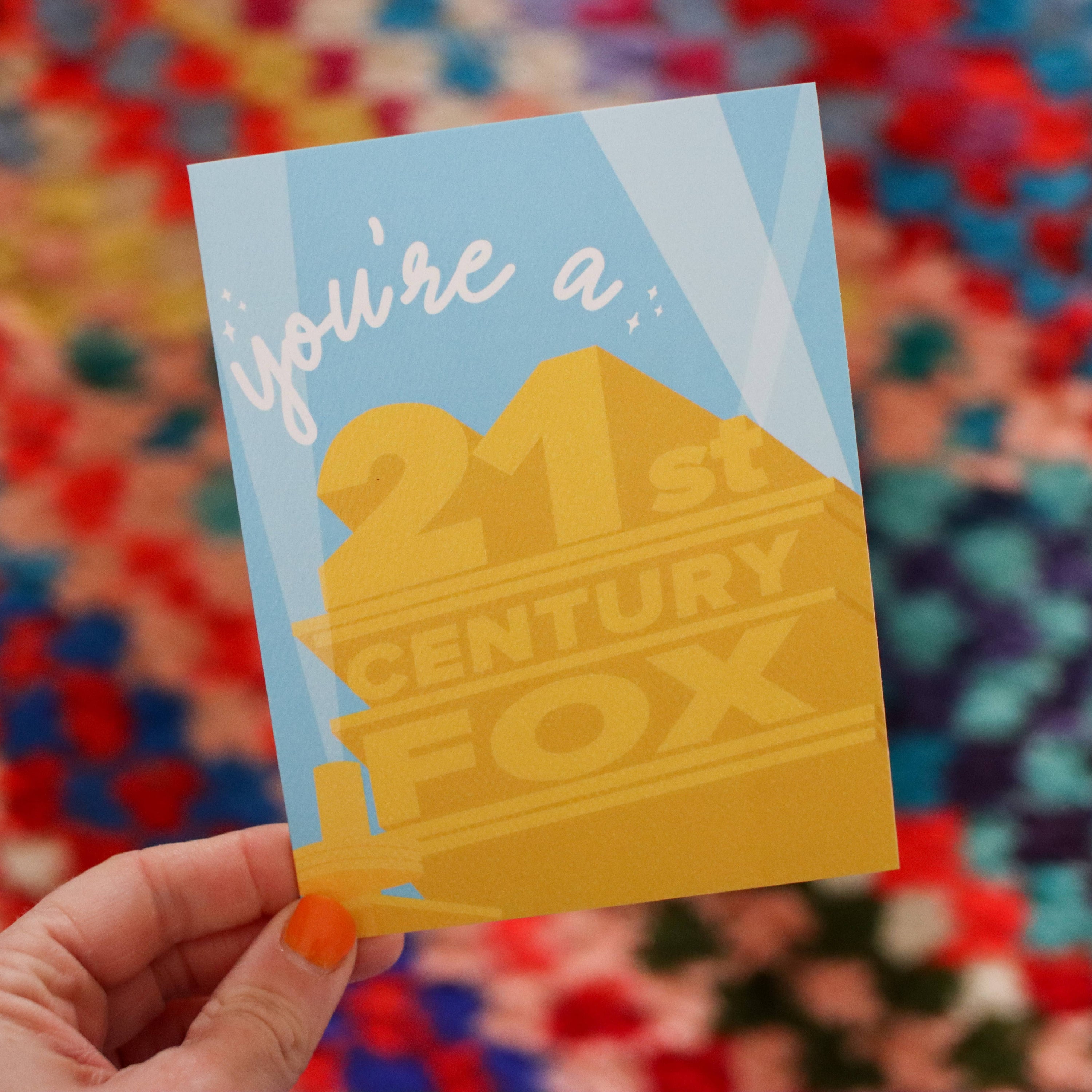 21ST CENTURY FOX - greeting card