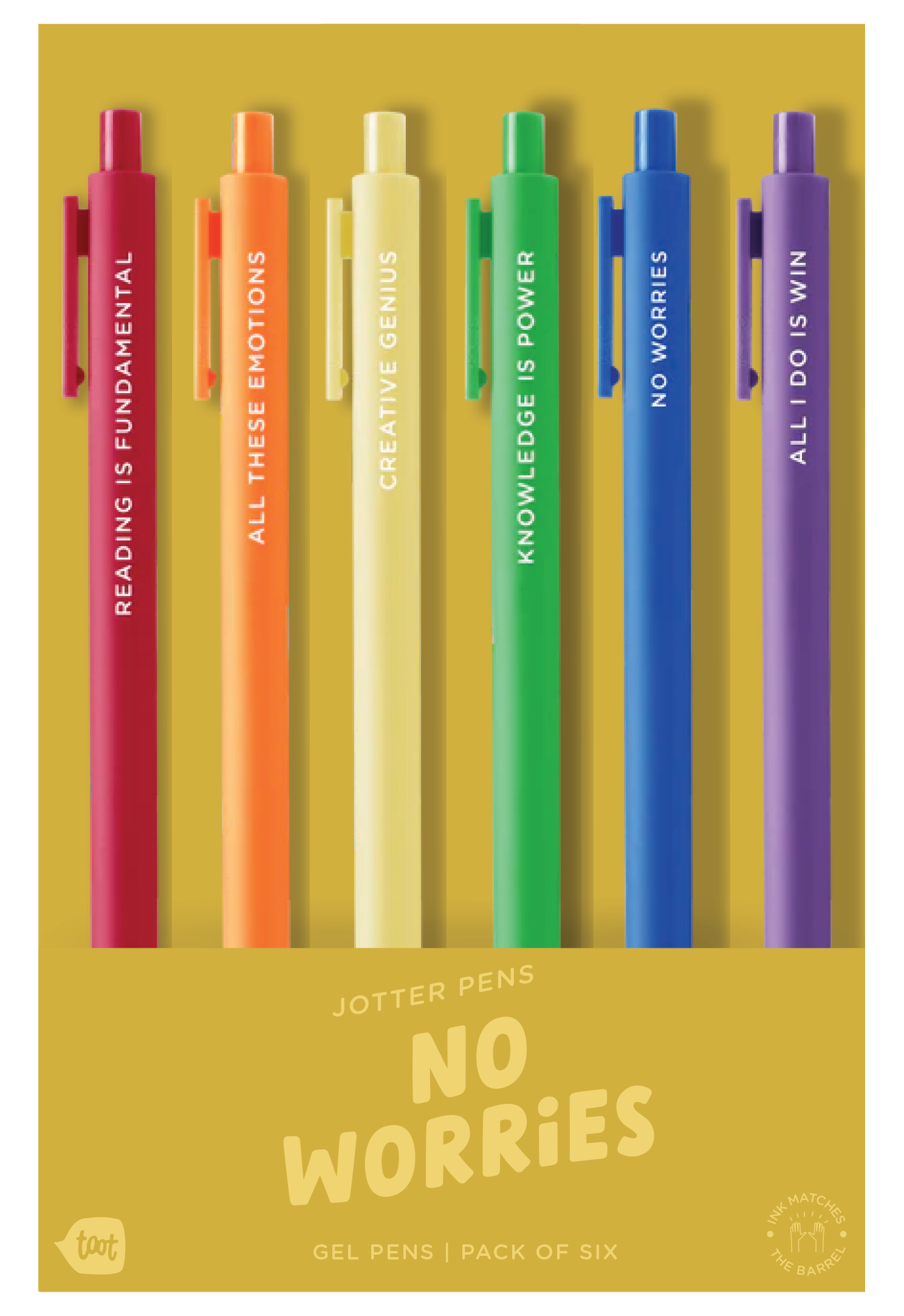 Jotter Sets - 6 pack (Top Sellers!!)