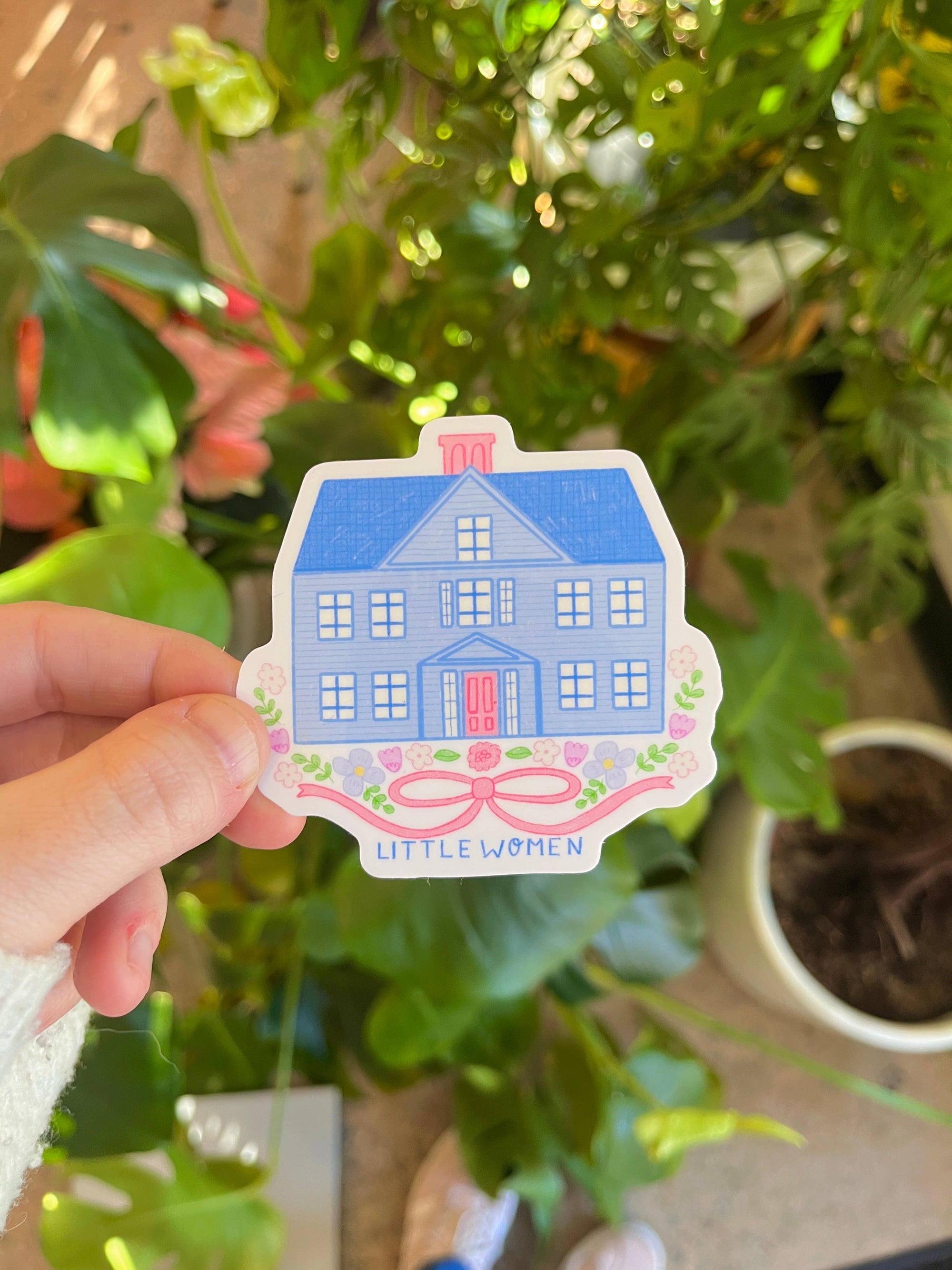 Little Women Orchard House Sticker