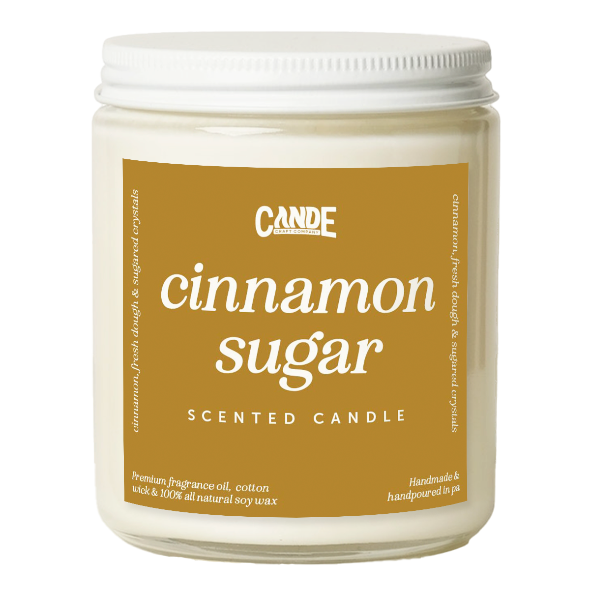 Cinnamon Sugar Scented Candle
