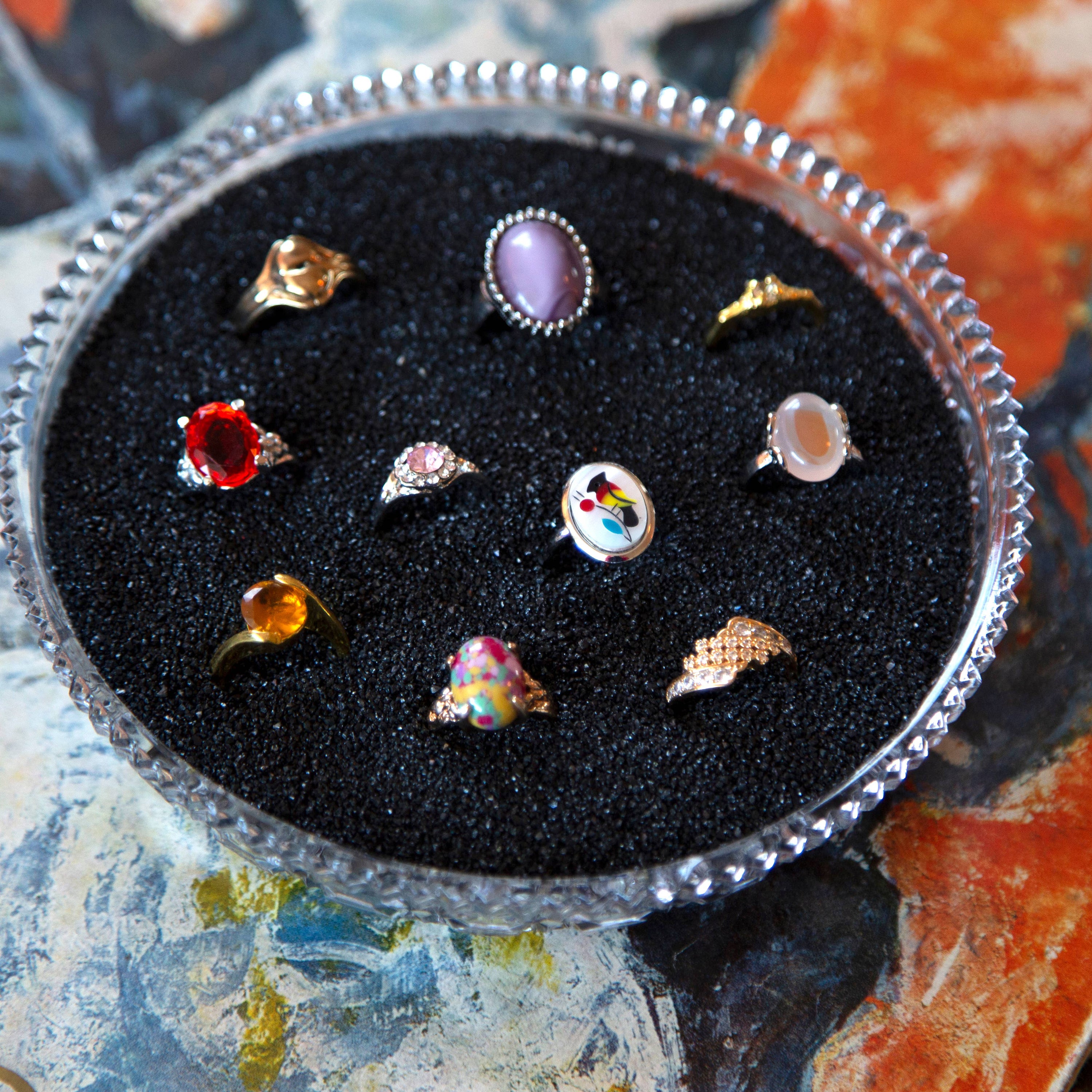 Variety of Deadstock Vintage Rings