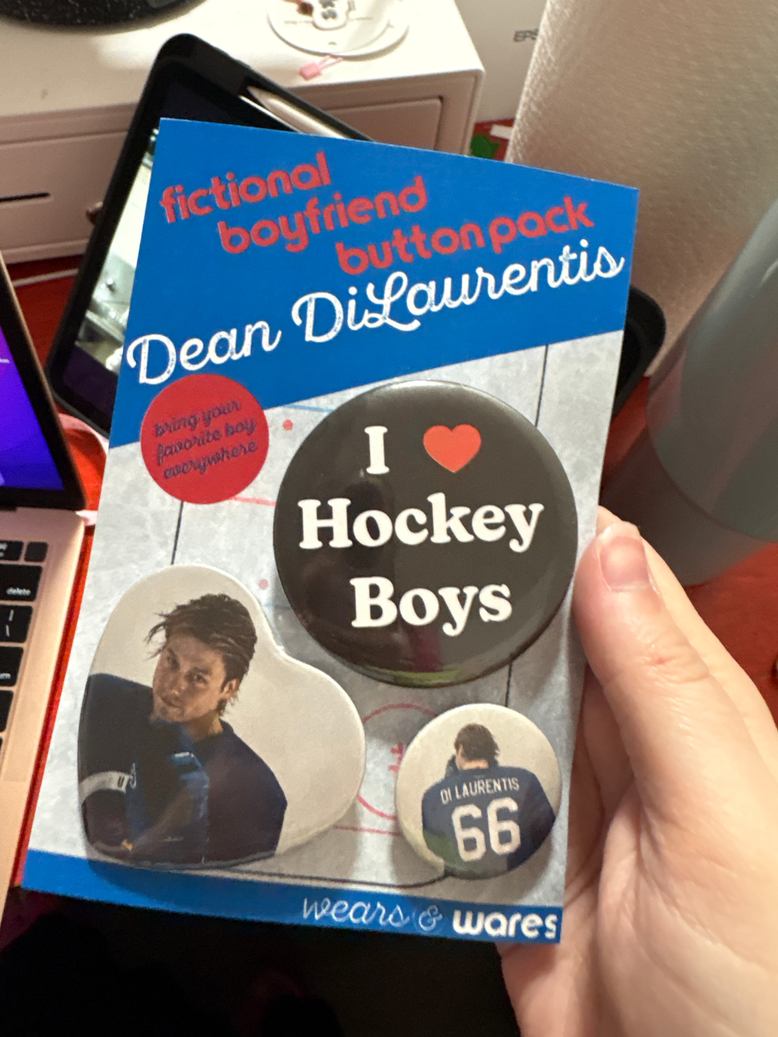 Fictional Boyfriend Button Pack