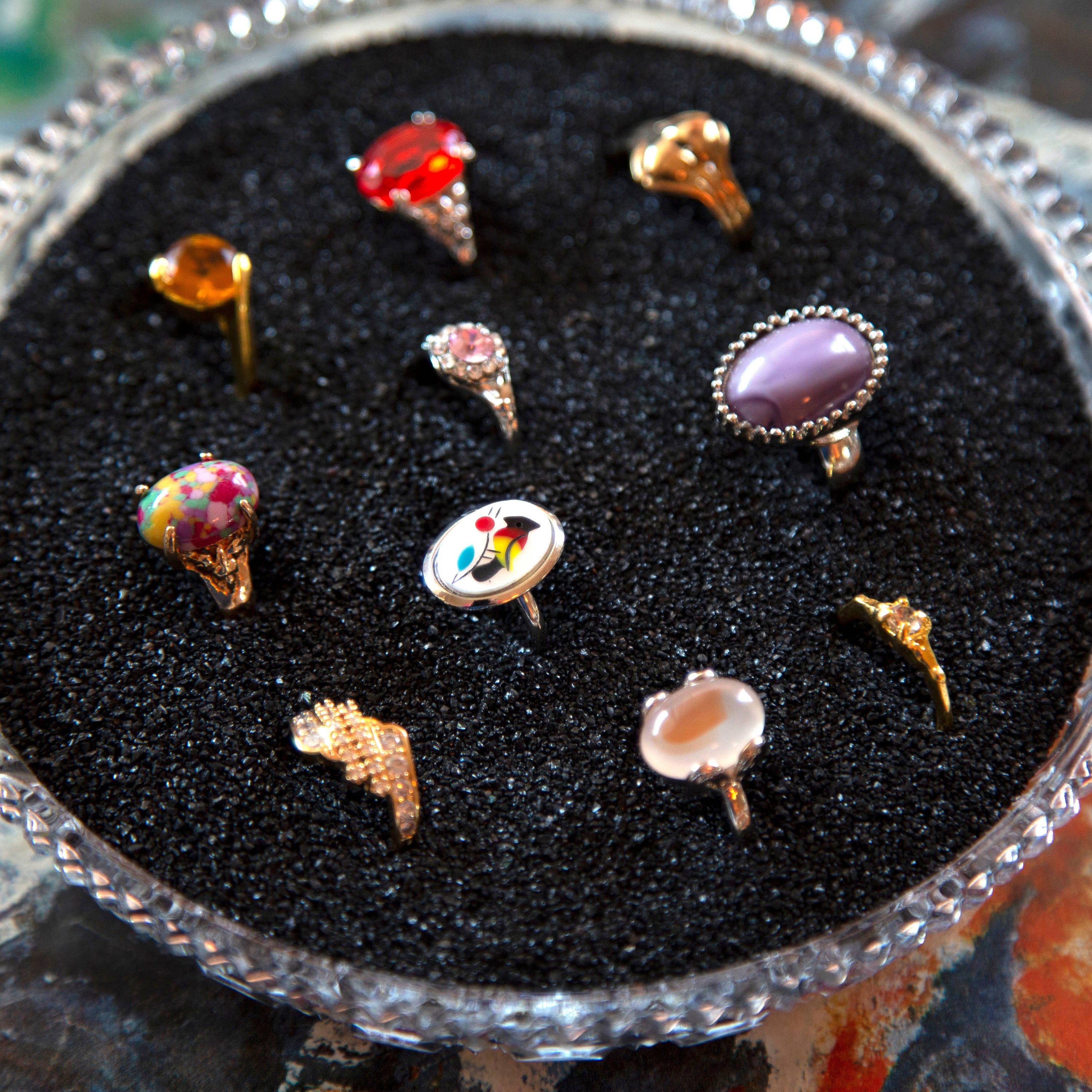 Variety of Deadstock Vintage Rings
