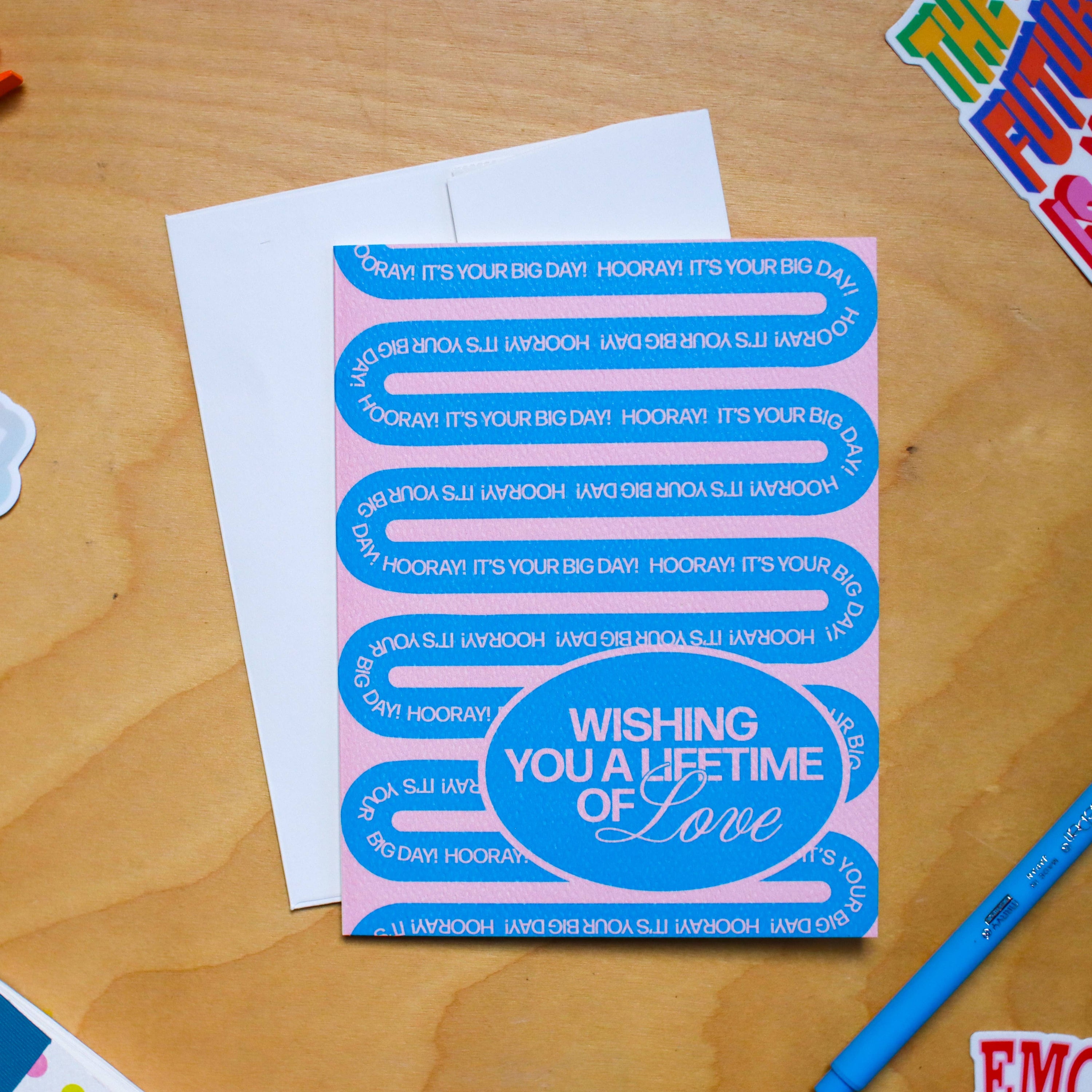 LIFETIME OF LOVE - greeting card