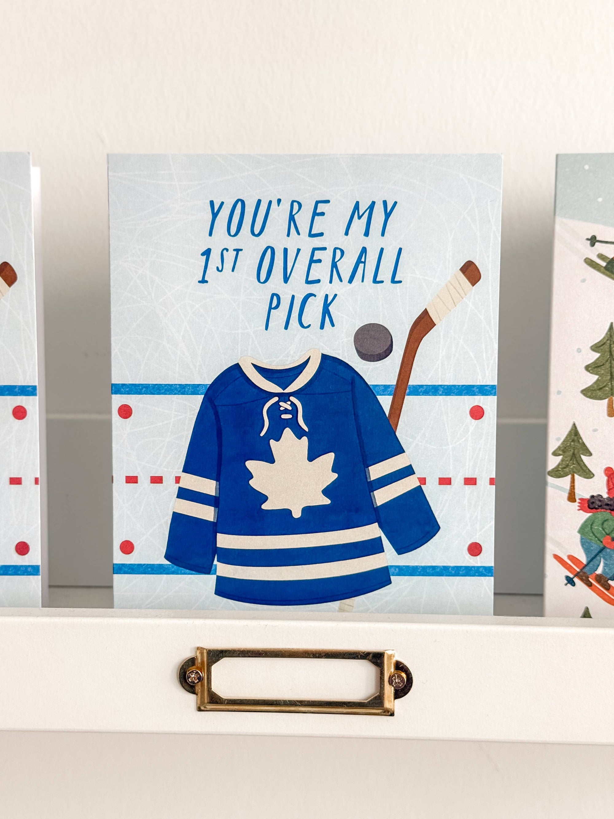 First Overall Pick Toronto Leaf Hockey Jersey -Birthday Card