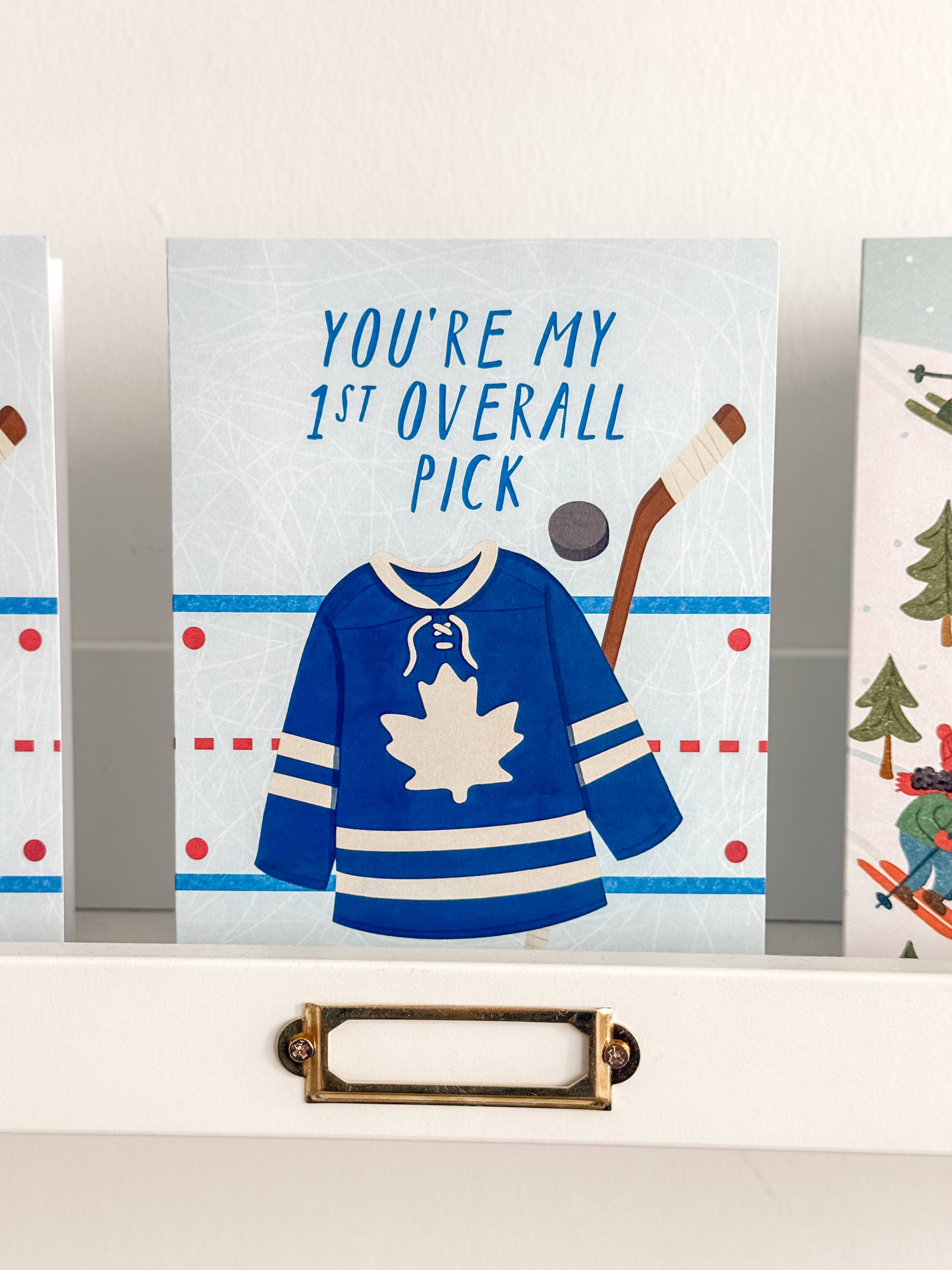 First Overall Pick Toronto Leaf Hockey Jersey -Birthday Card