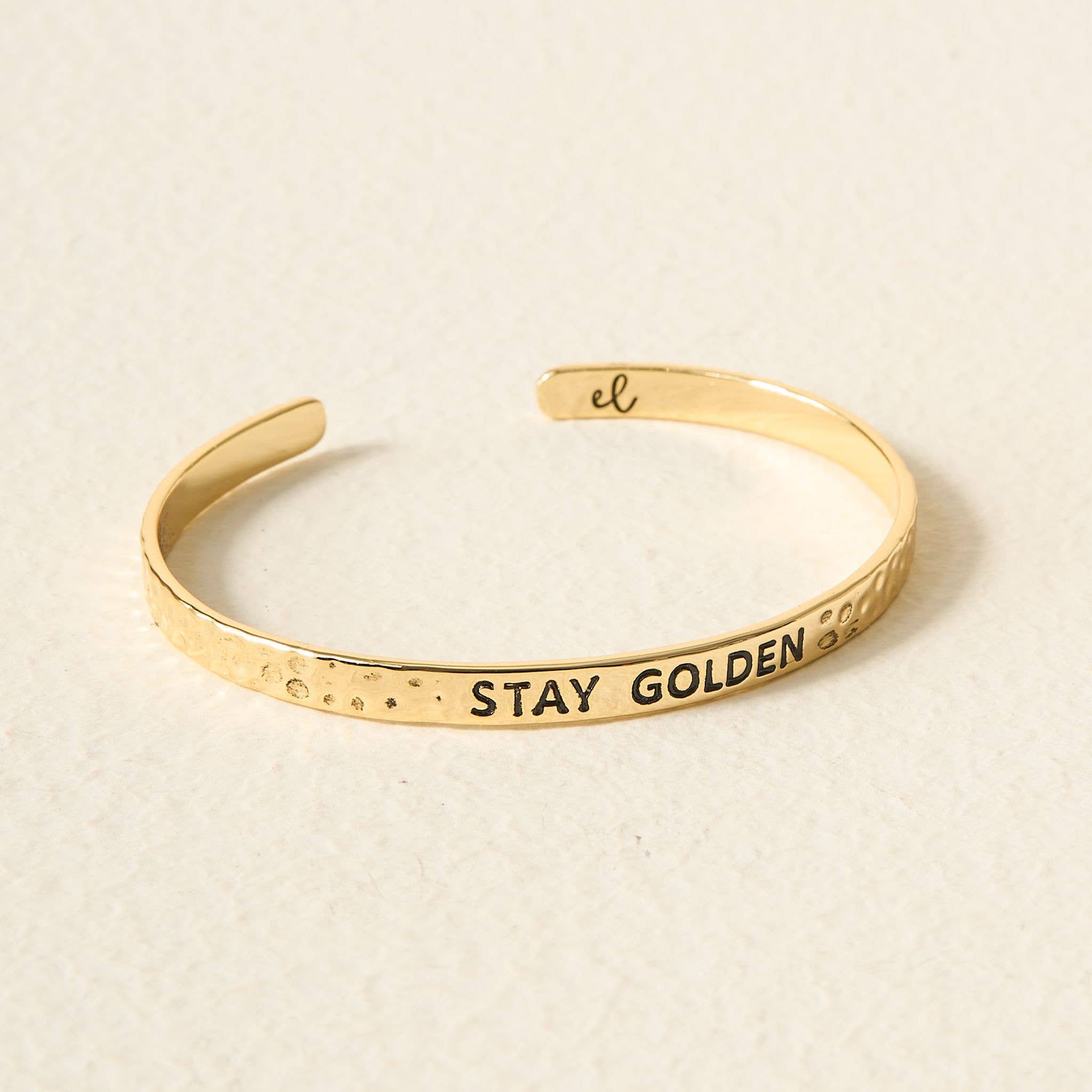 Little Reminder Cuff - Gold/Silver
