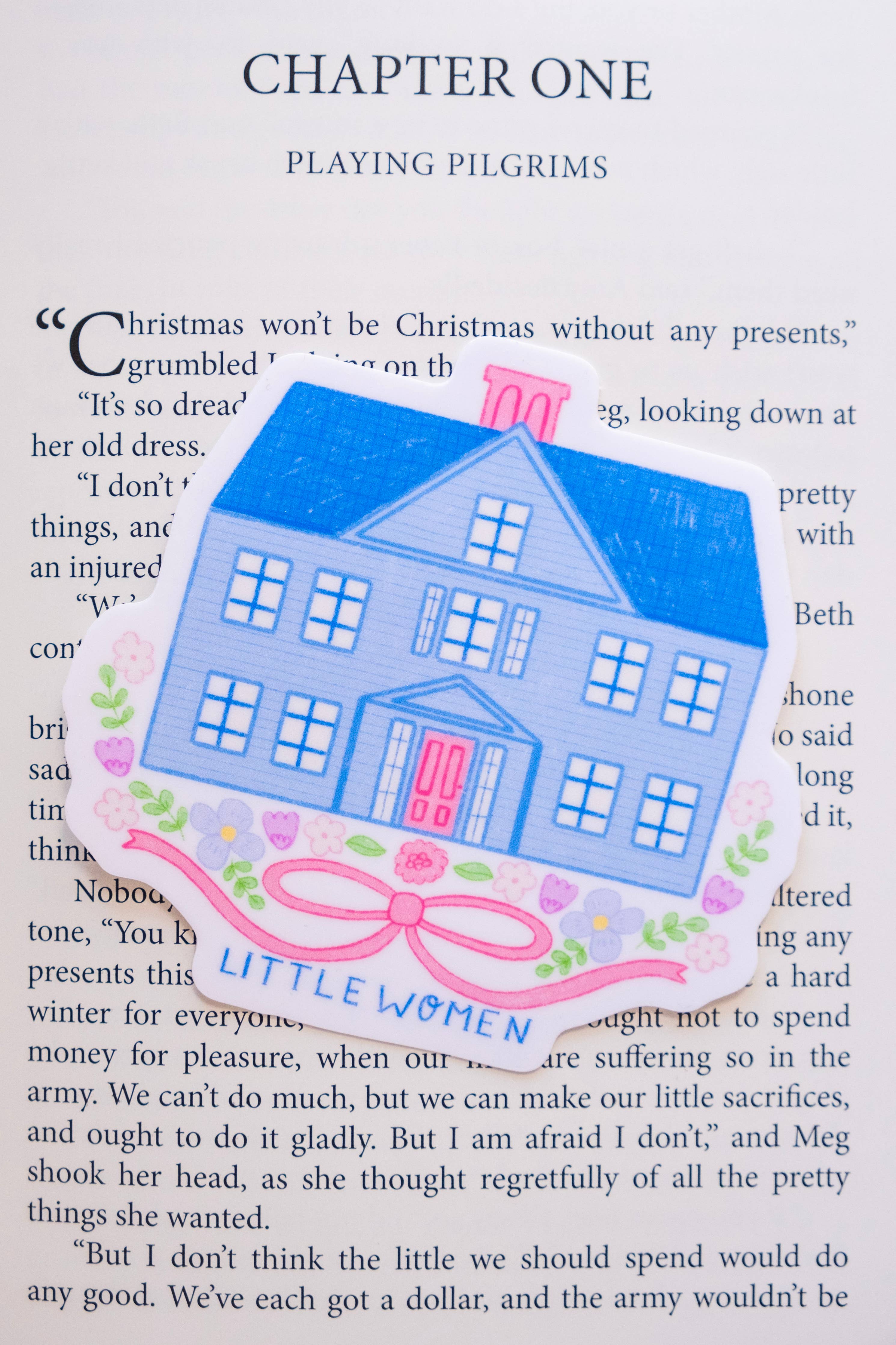 Little Women Orchard House Sticker