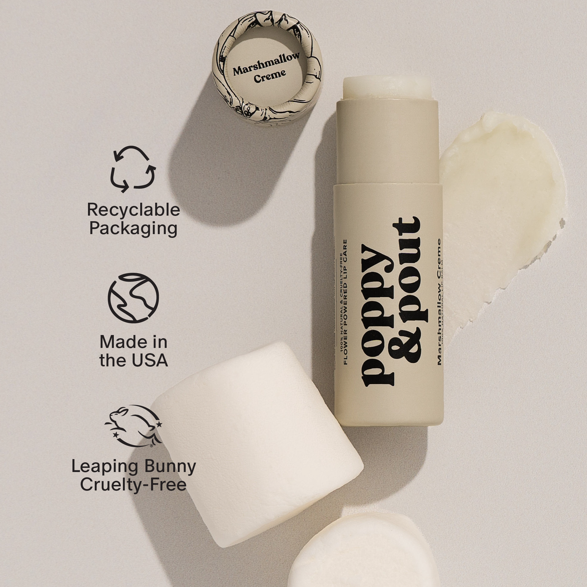 Lip Balm, Marshmallow Creme