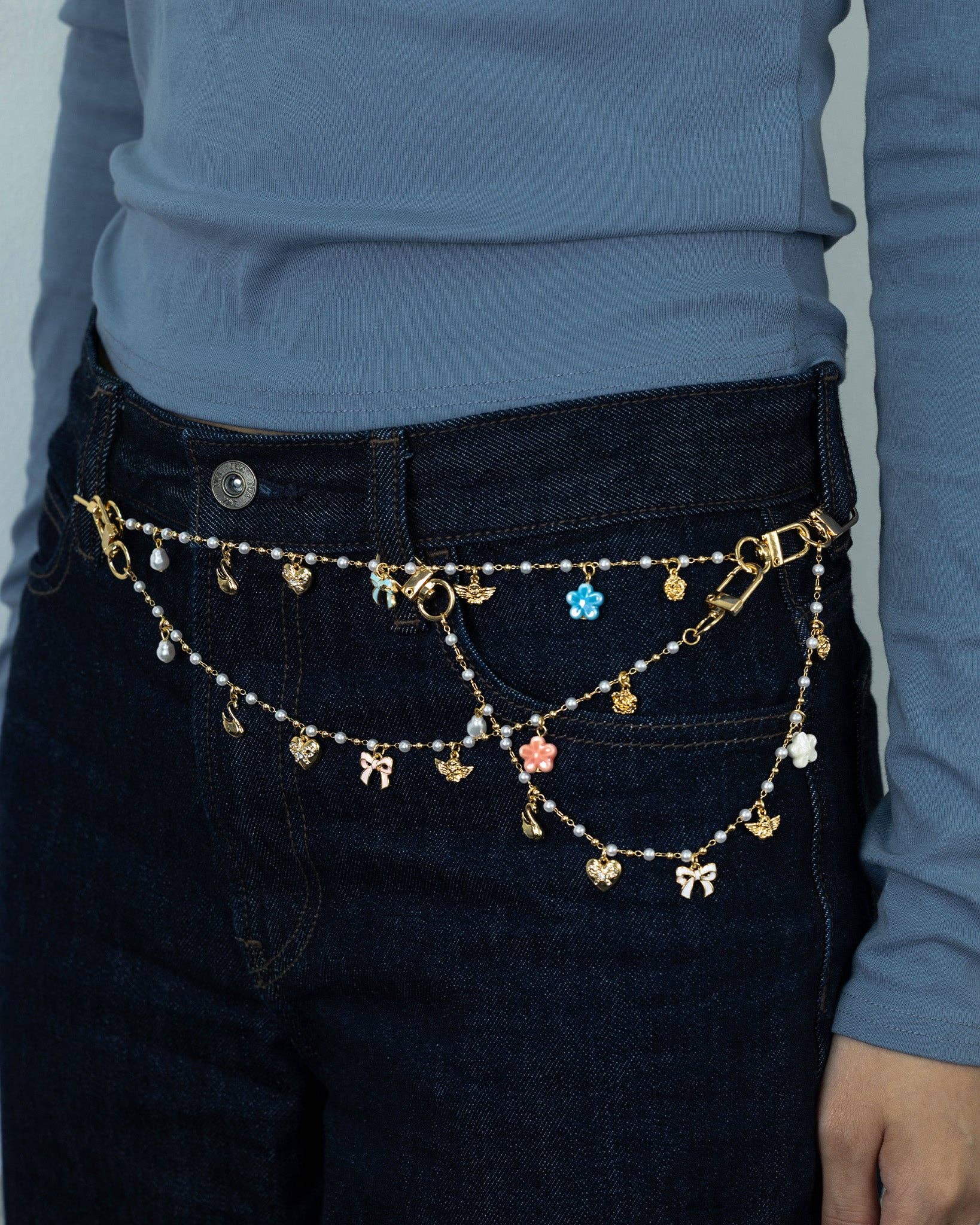 Sugar Pearl Dreams Bow Bag Charm