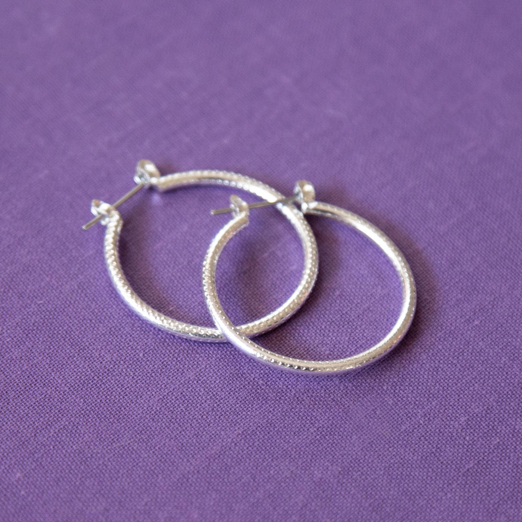 Vintage Silver Hoops - Variety