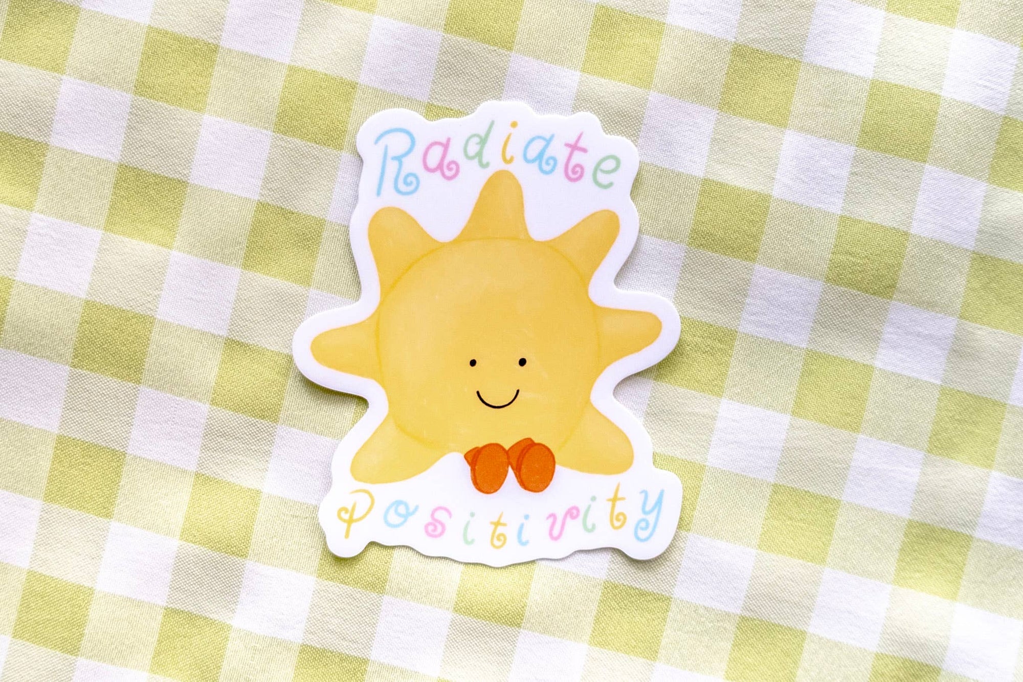 Radiate Positivity Vinyl Sticker