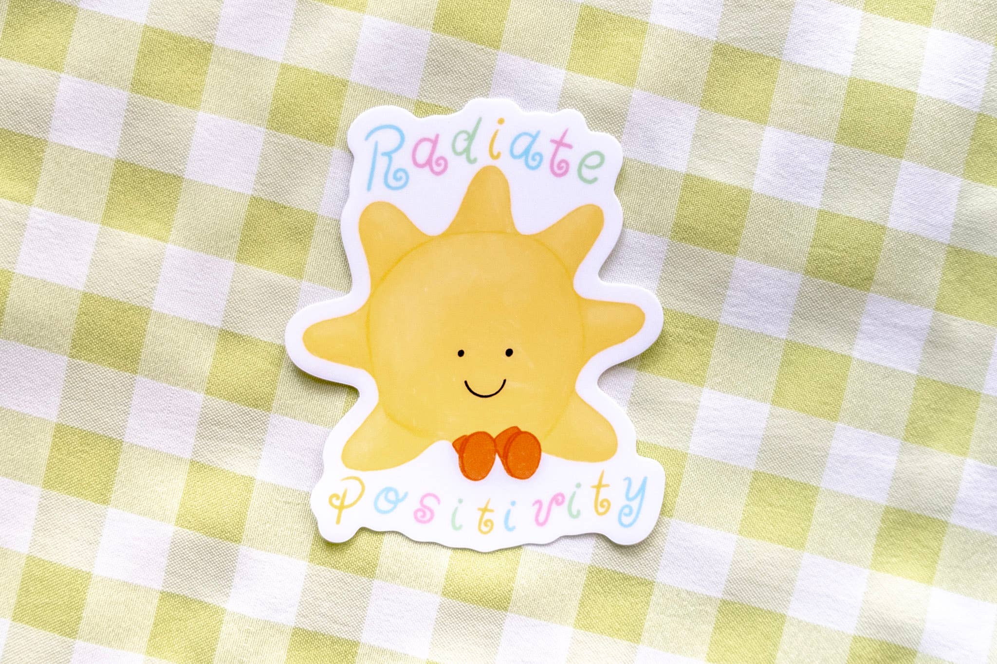 Radiate Positivity Vinyl Sticker