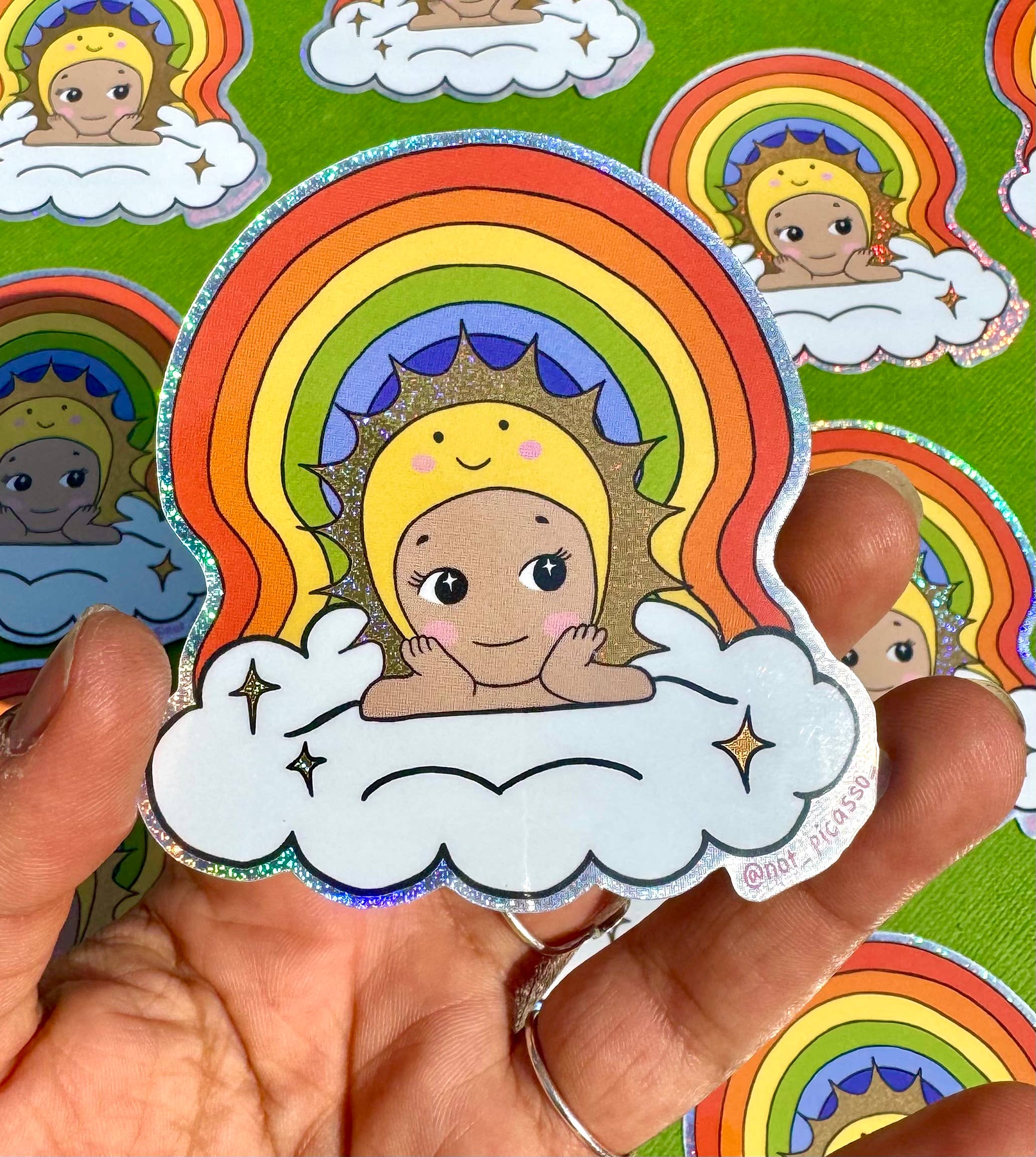 Little Gay Baby Sticker 