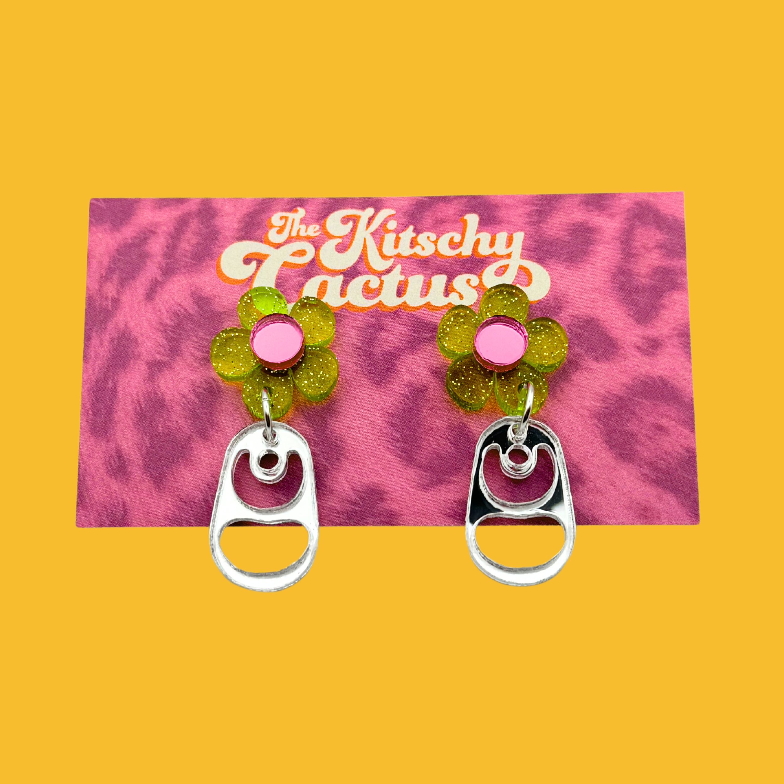 Wannabe- Soda Can Tab Earrings