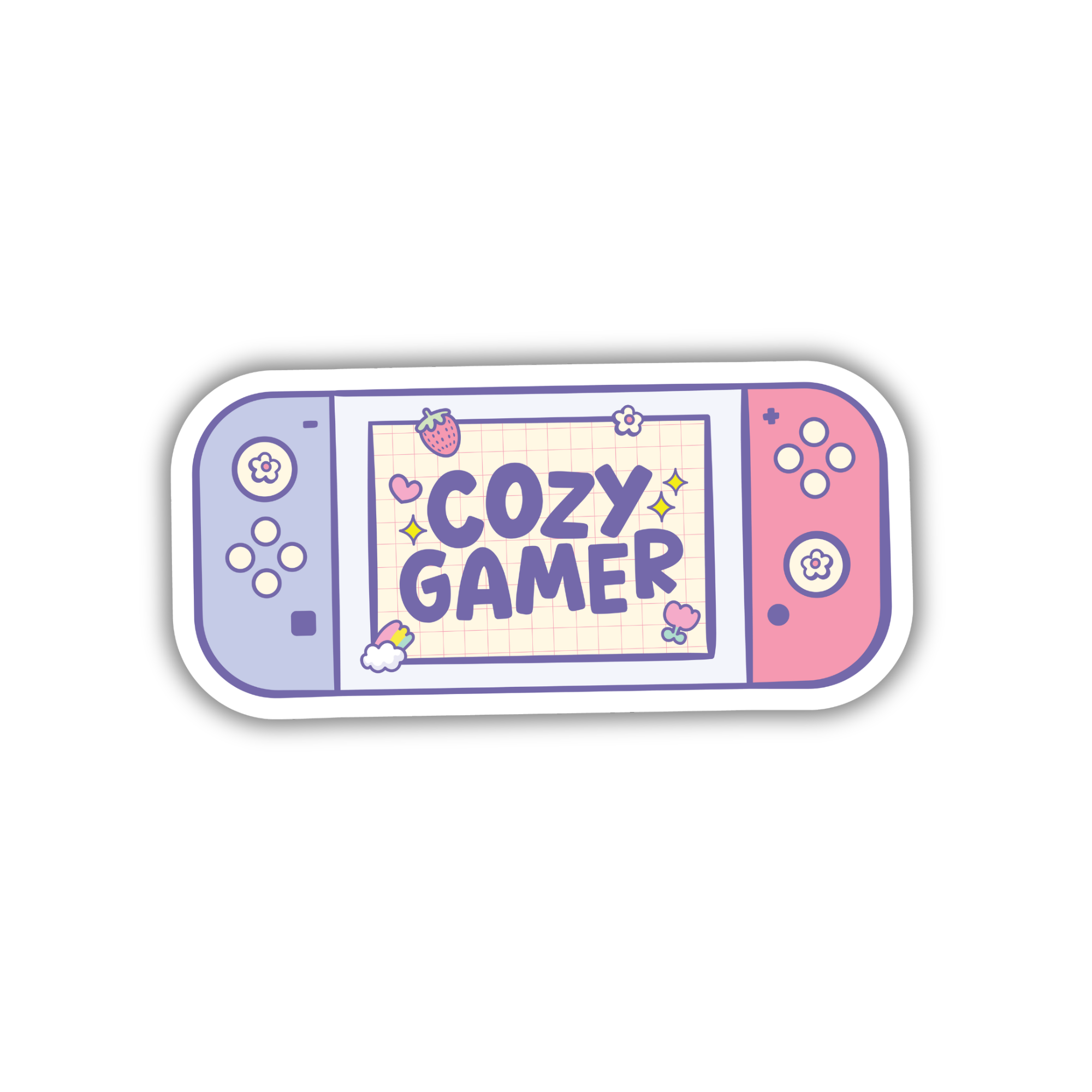 Cozy Gamer Sticker