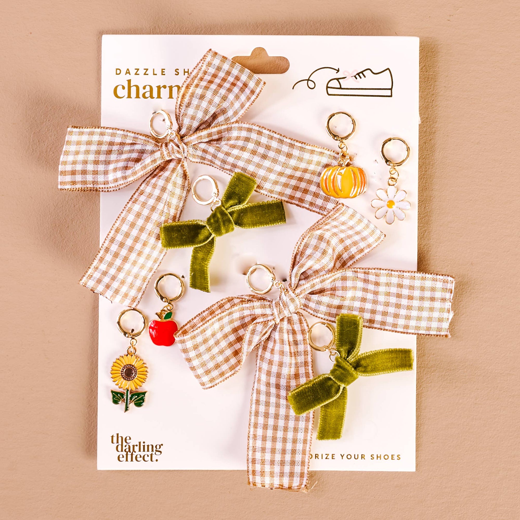 Dazzle Shoe Charm Pack-Hayride Honey
