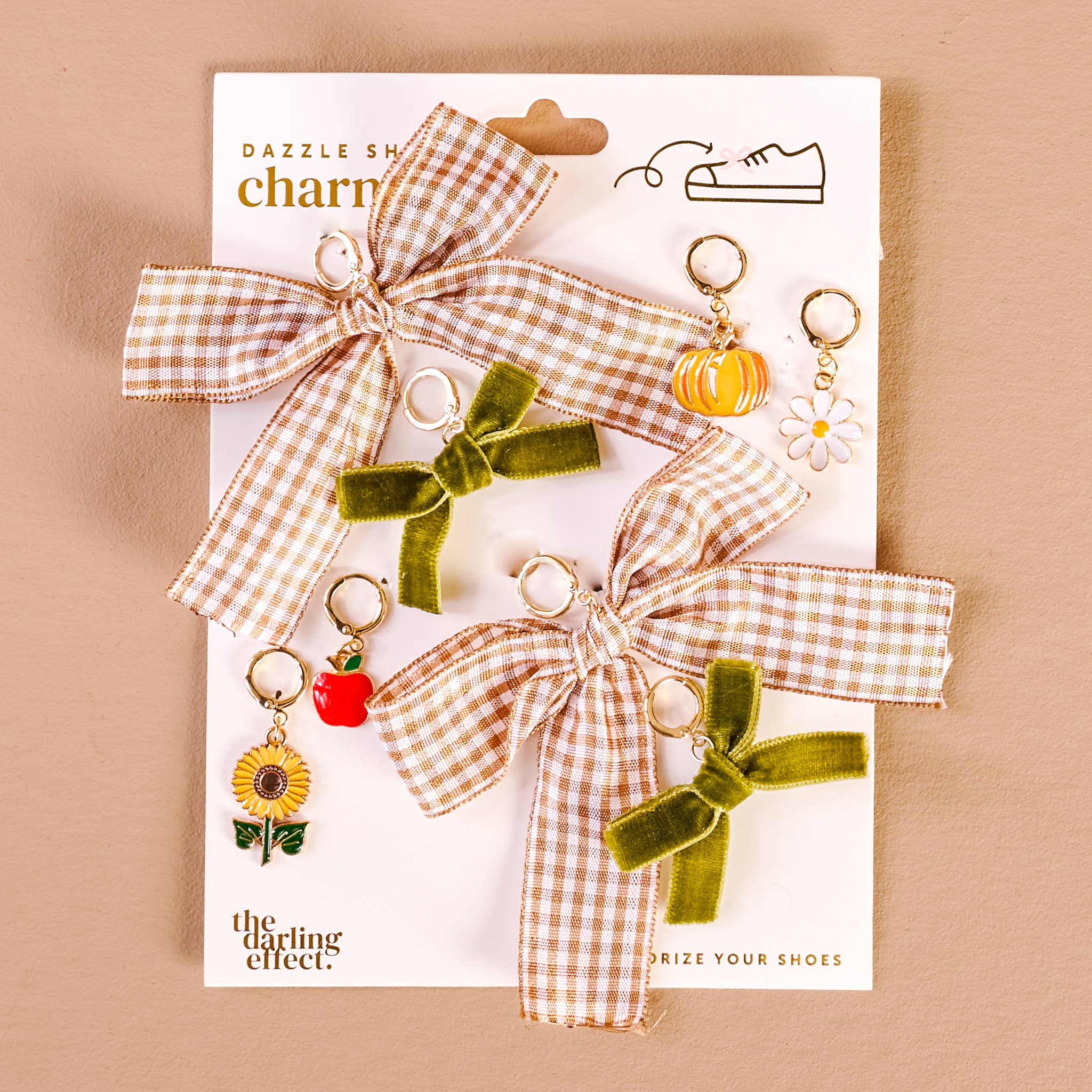 Dazzle Shoe Charm Pack-Hayride Honey