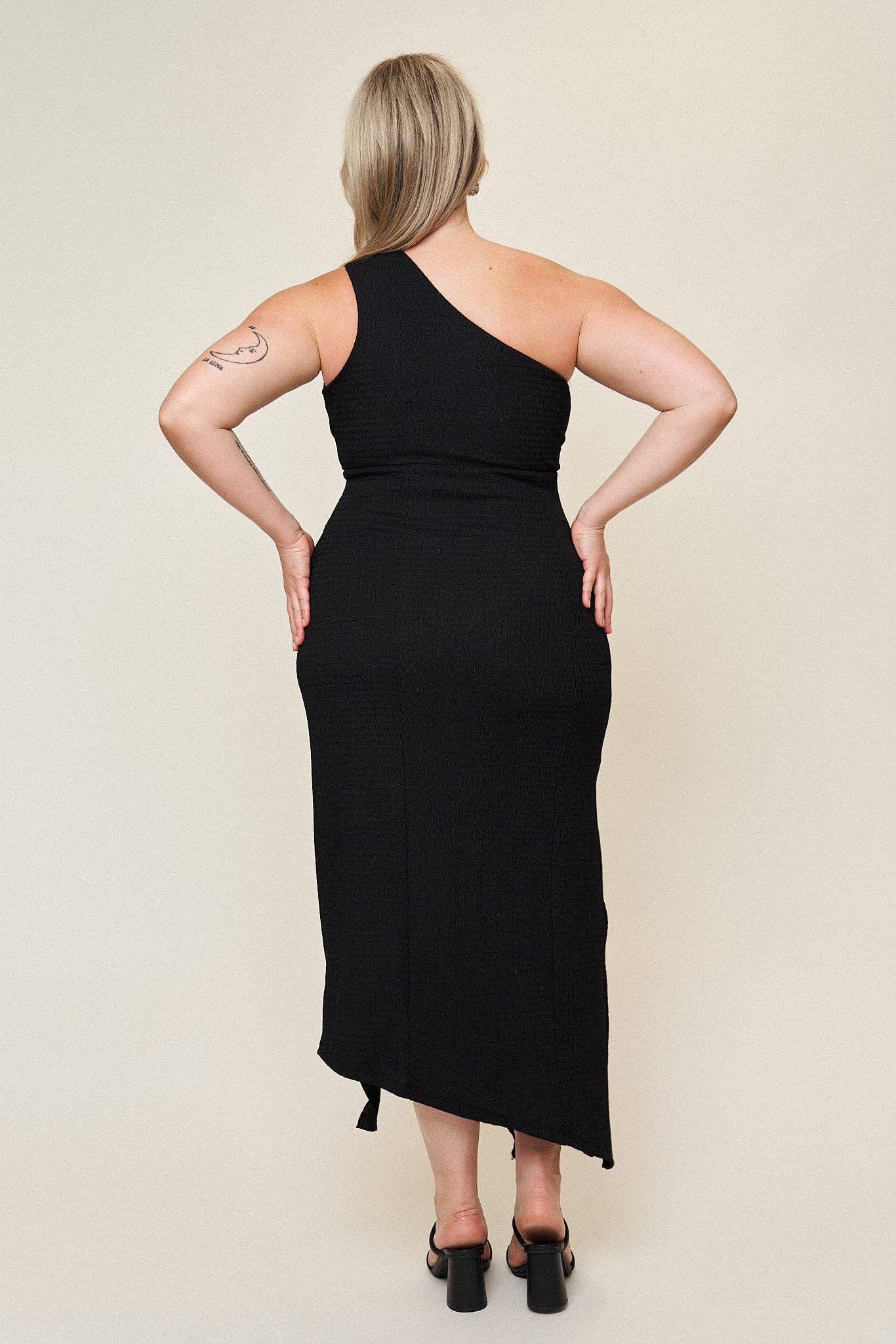 sir the label emelie one shoulder dress Sir The Label Emelie One Shoulder Mini Dress Blue | Size AU 8