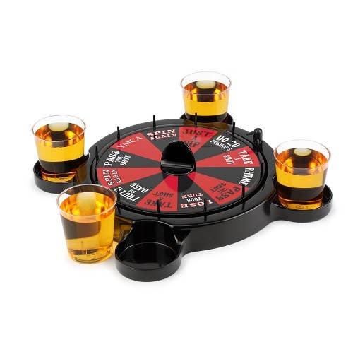 Roulette Shots Party Shot Drinking Board Game