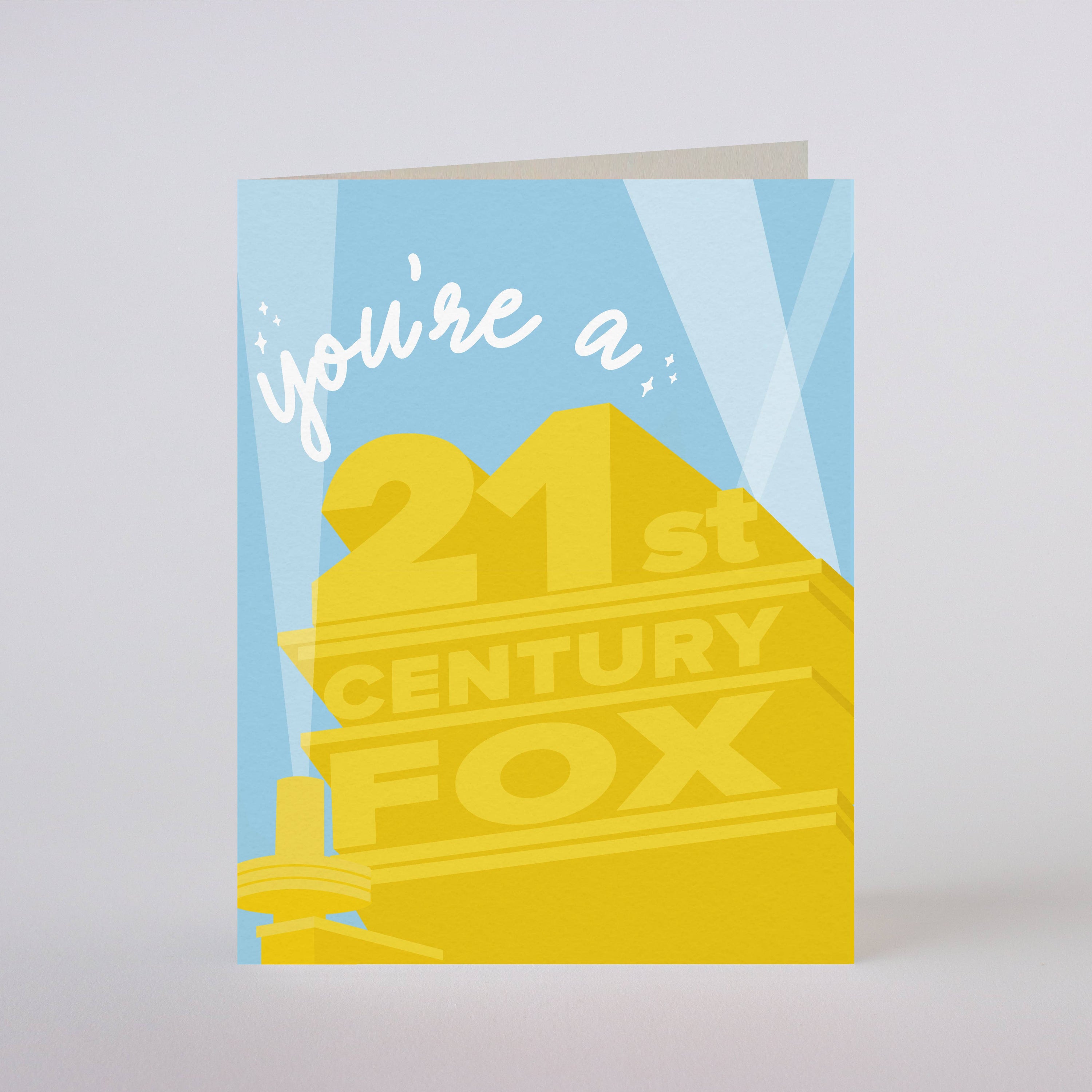 21ST CENTURY FOX - greeting card