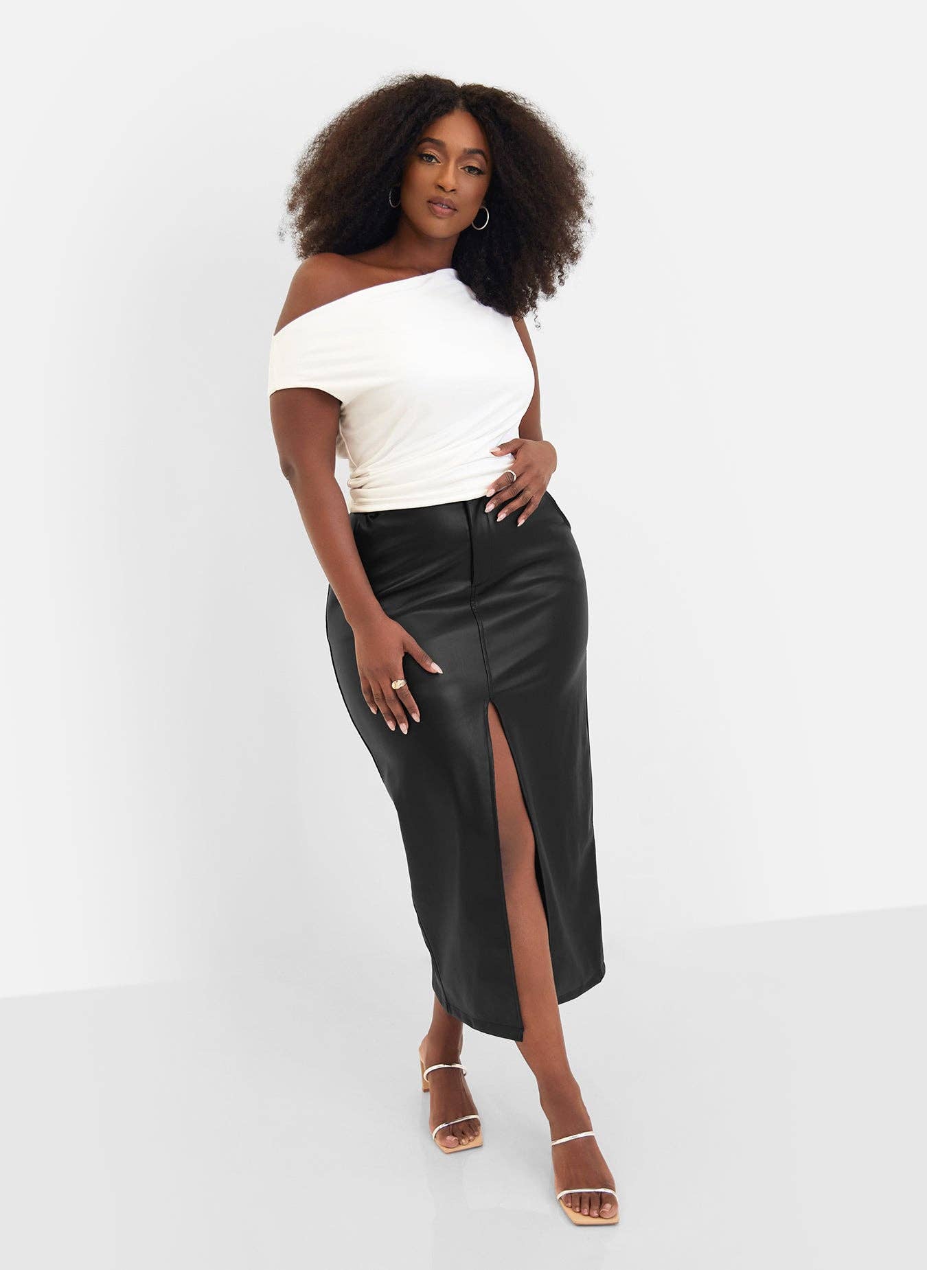 Essential Asymmetrical Short Sleeve Top