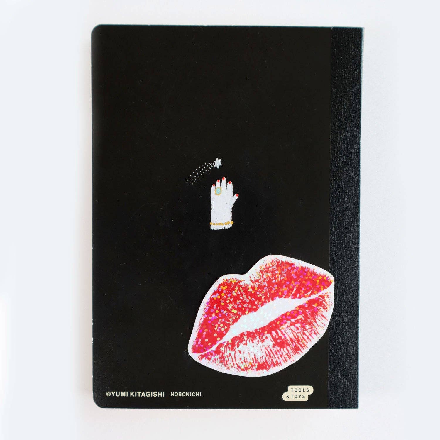 Lipstick Kiss / Bisou Glitter Sticker