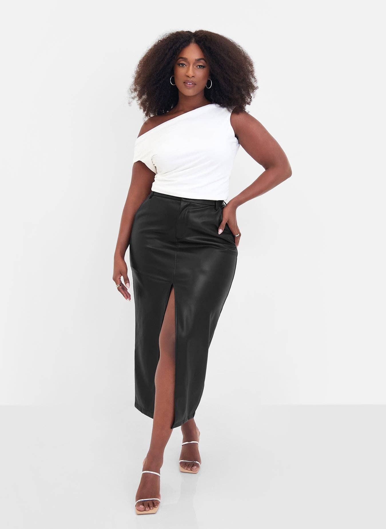 Essential Asymmetrical Short Sleeve Top