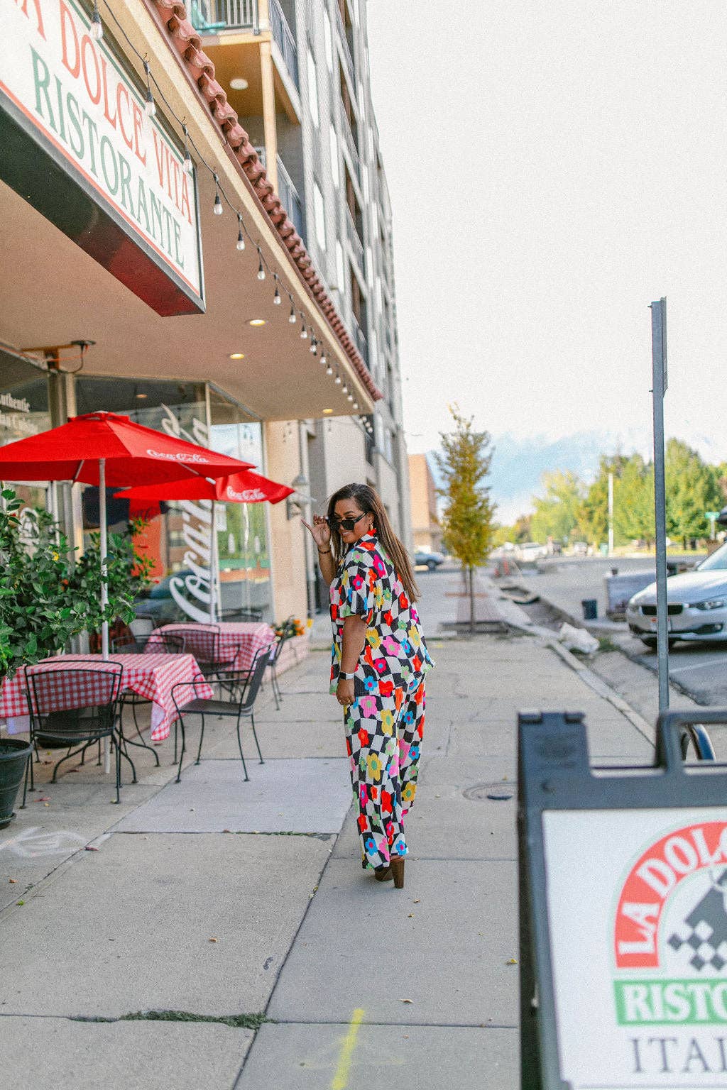 TABY ORIGINAL: In My Blooming Era Plisse Set IN SIZES XS-5X***