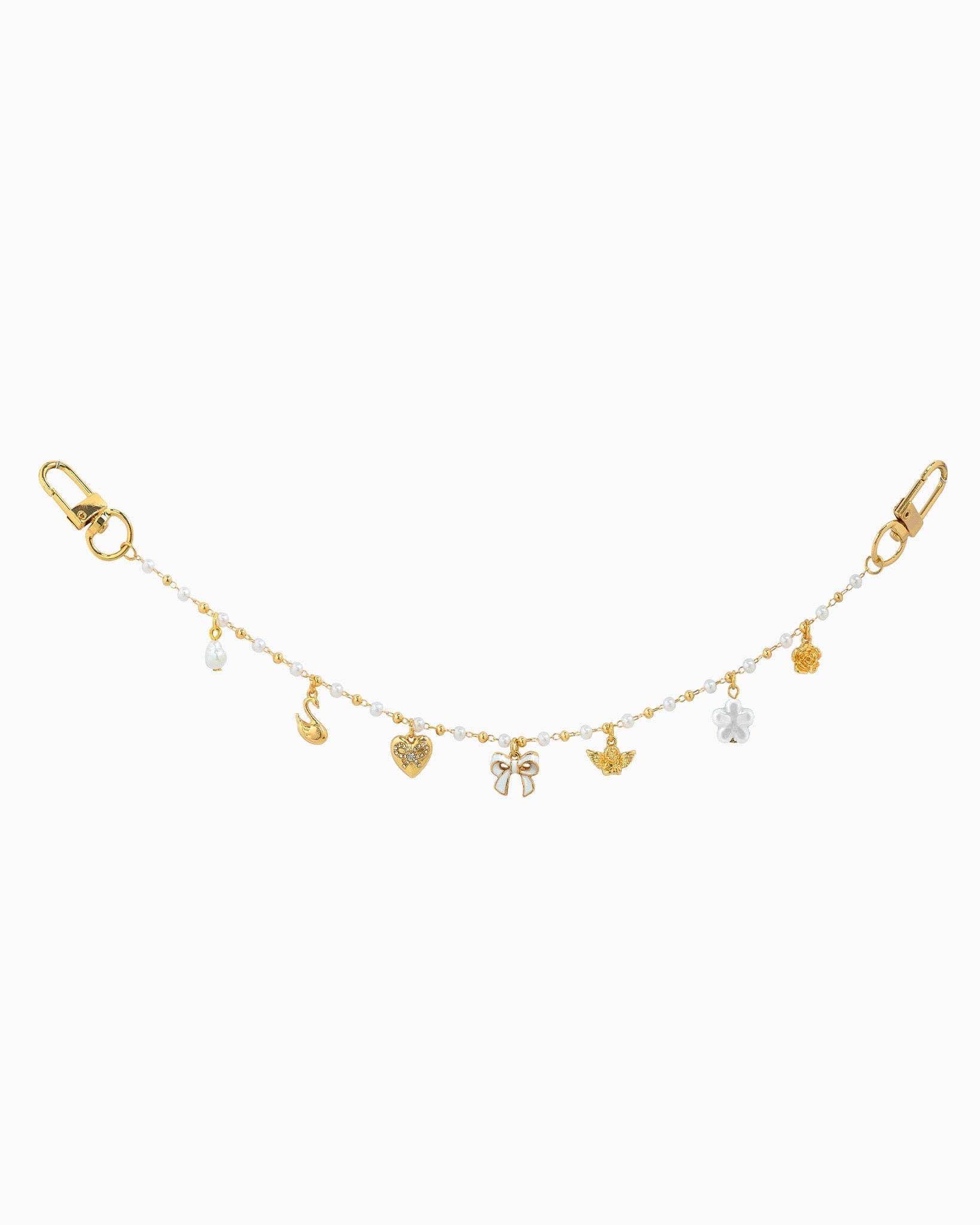 Sugar Pearl Dreams Bow Bag Charm