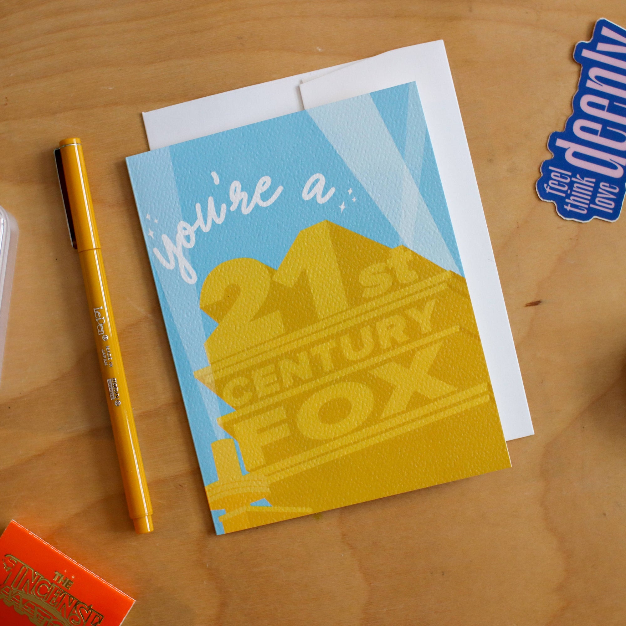 21ST CENTURY FOX - greeting card