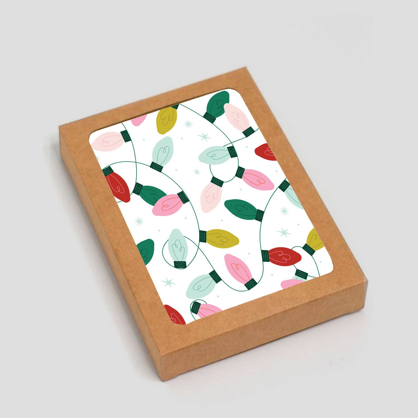 Christmas Bulb Design: Boxed Set of 6