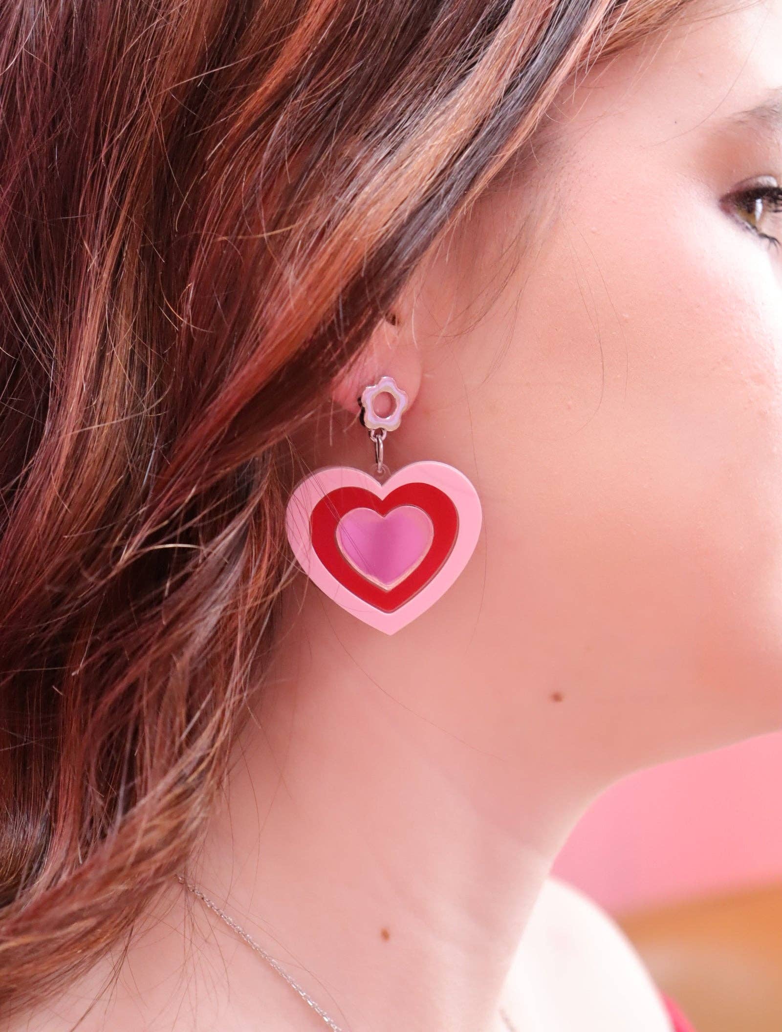 Groovy Heart Earrings