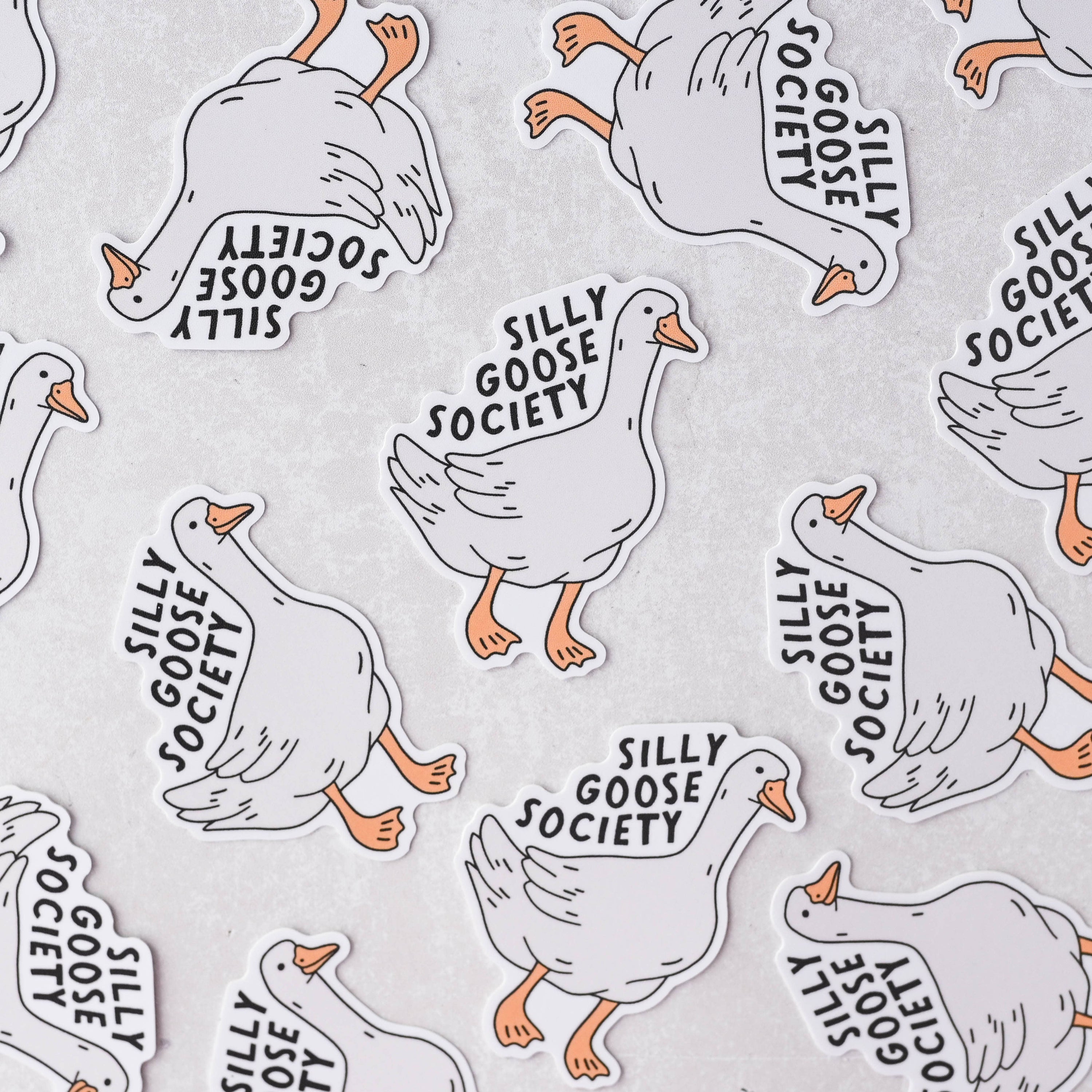 Silly Goose - Vinyl Sticker