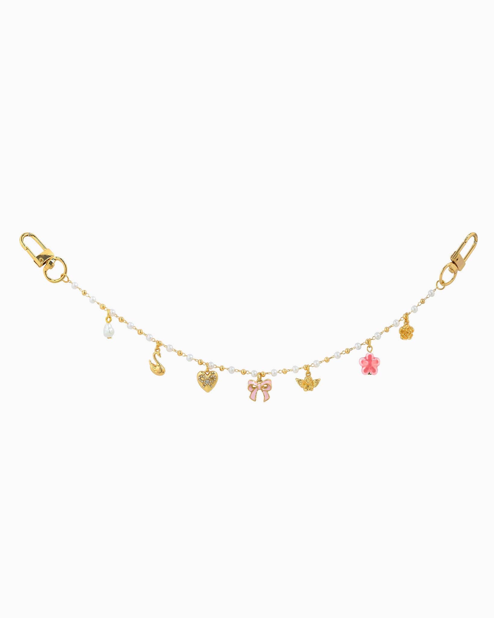 Sugar Pearl Dreams Bow Bag Charm