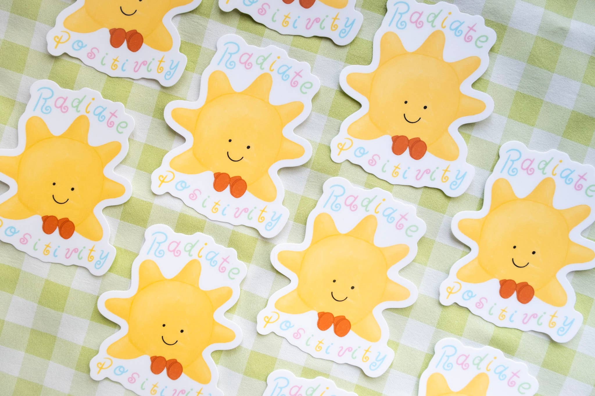 Radiate Positivity Vinyl Sticker