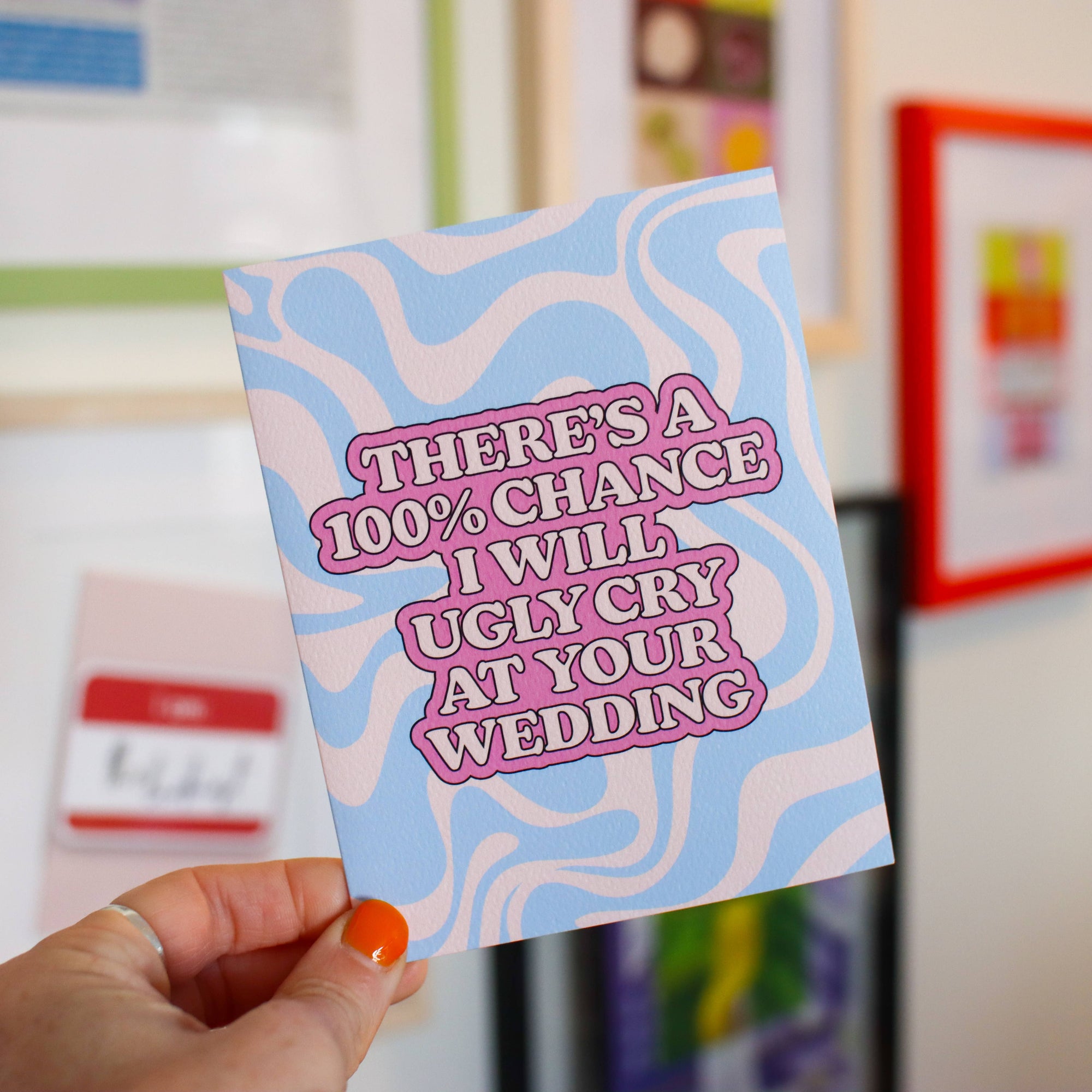UGLY CRY - greeting card