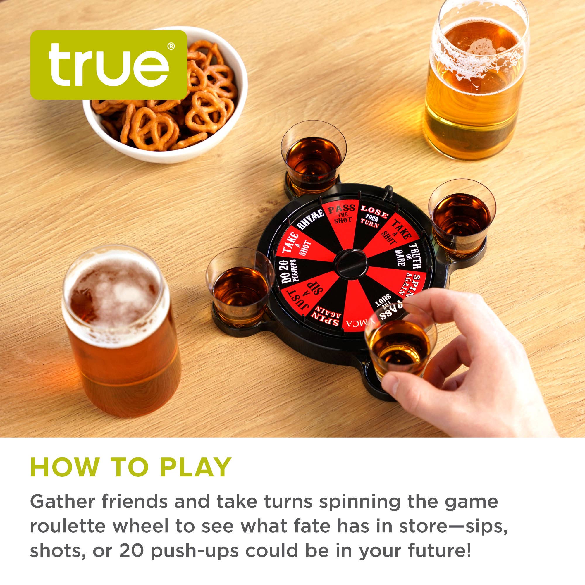 Roulette Shots Party Shot Drinking Board Game