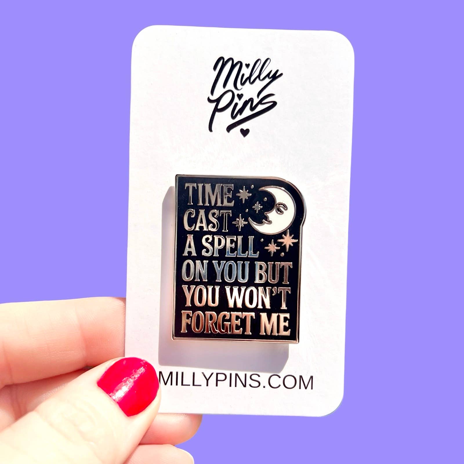 Silver Springs (Fleetwood Mac) Enamel Pin - Stevie Nicks