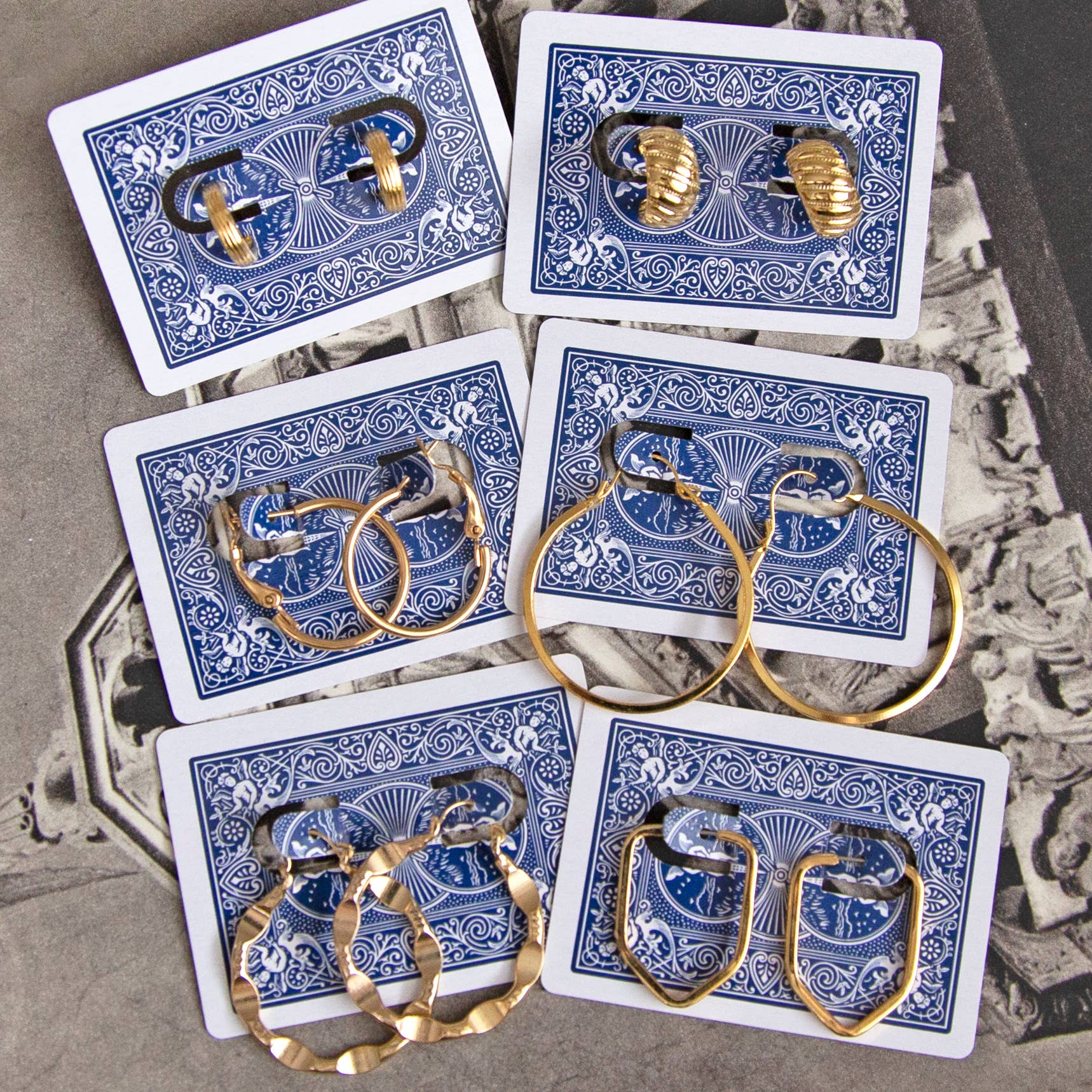 Vintage Gold Hoops - Variety