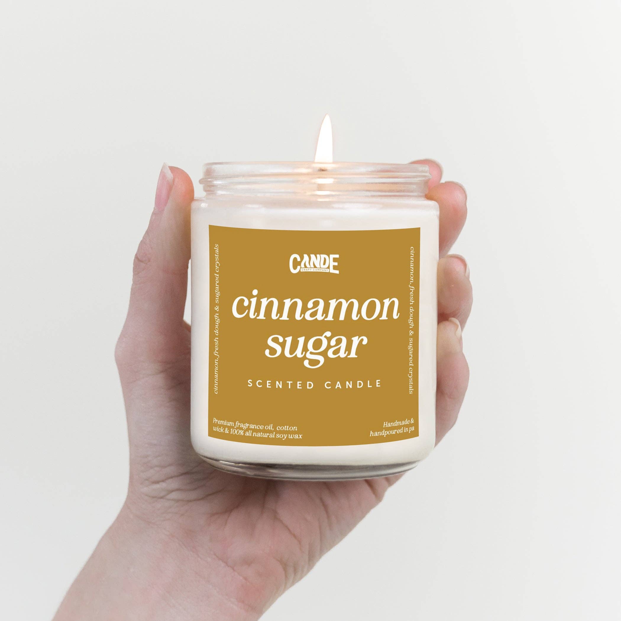 Cinnamon Sugar Scented Candle