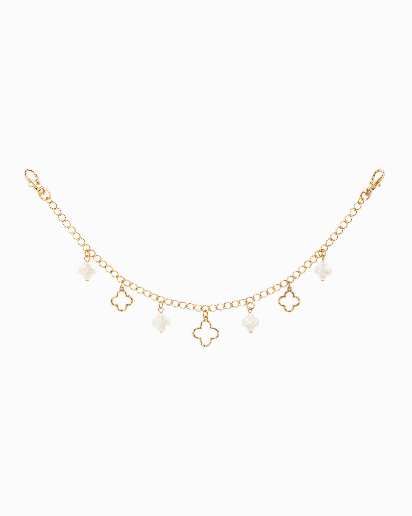 Clover Chain Bag Charm