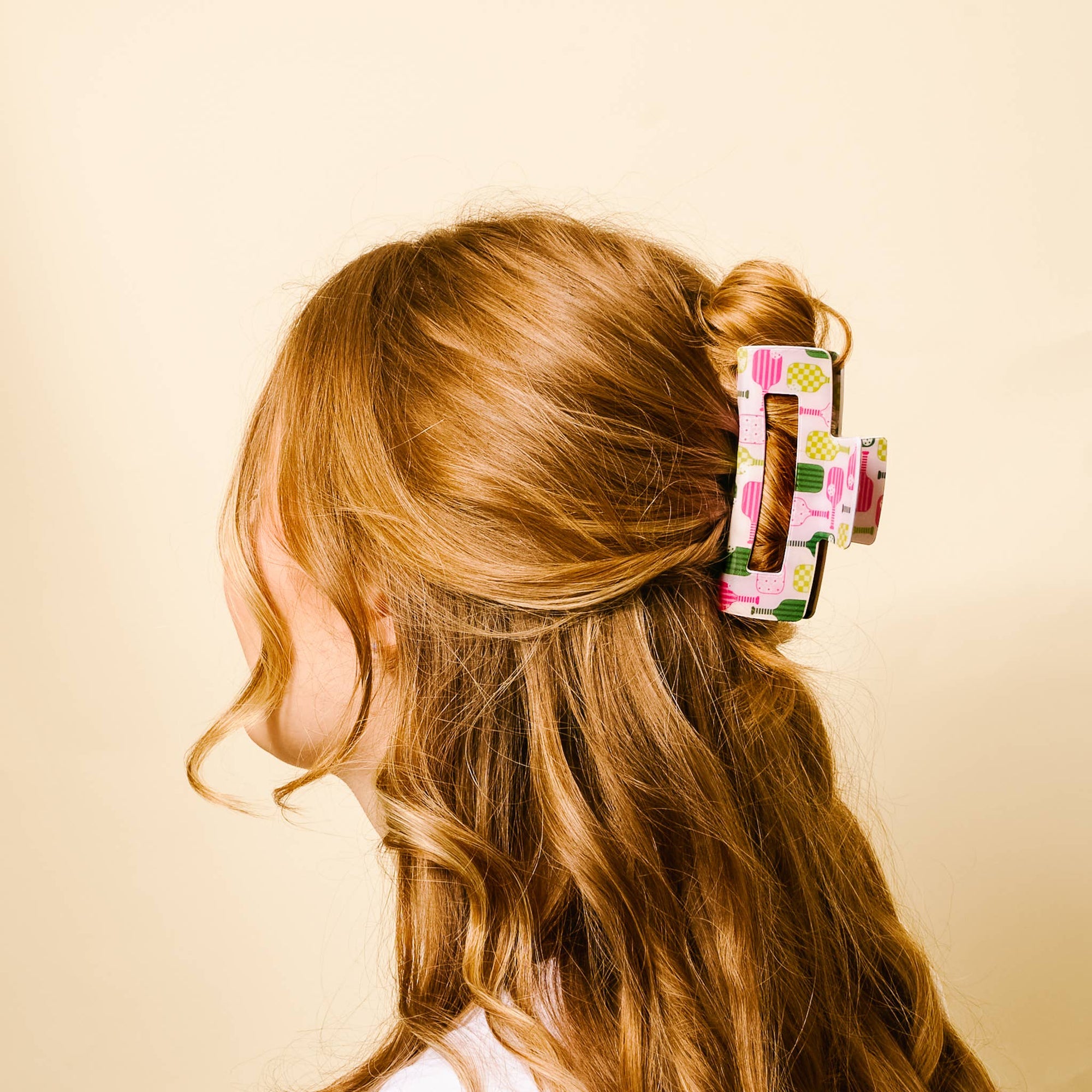 Claw Clip-Pickleball Party