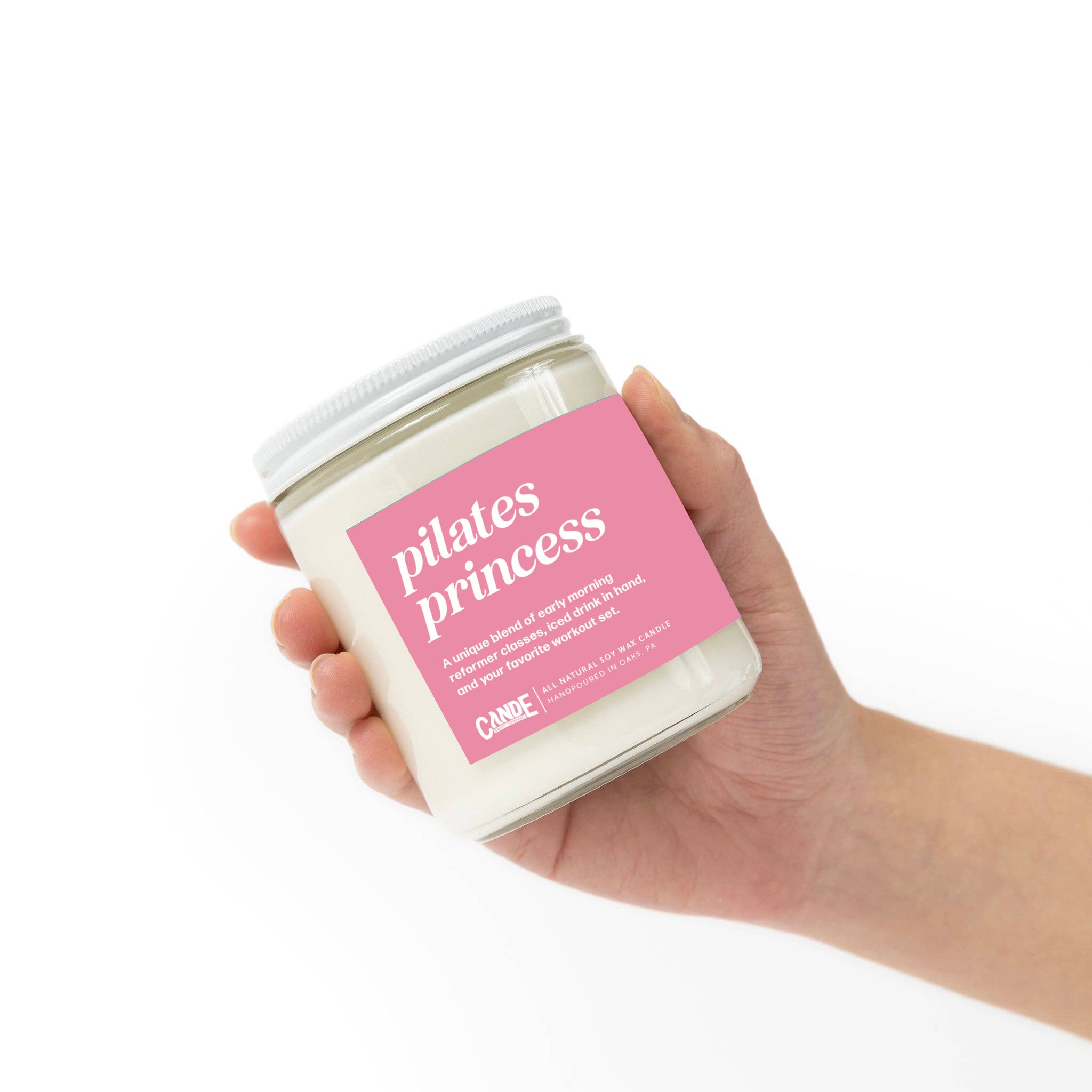 Pilates Princess Candle