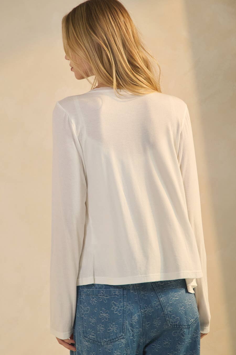 Lightweight Jersey Cardigan