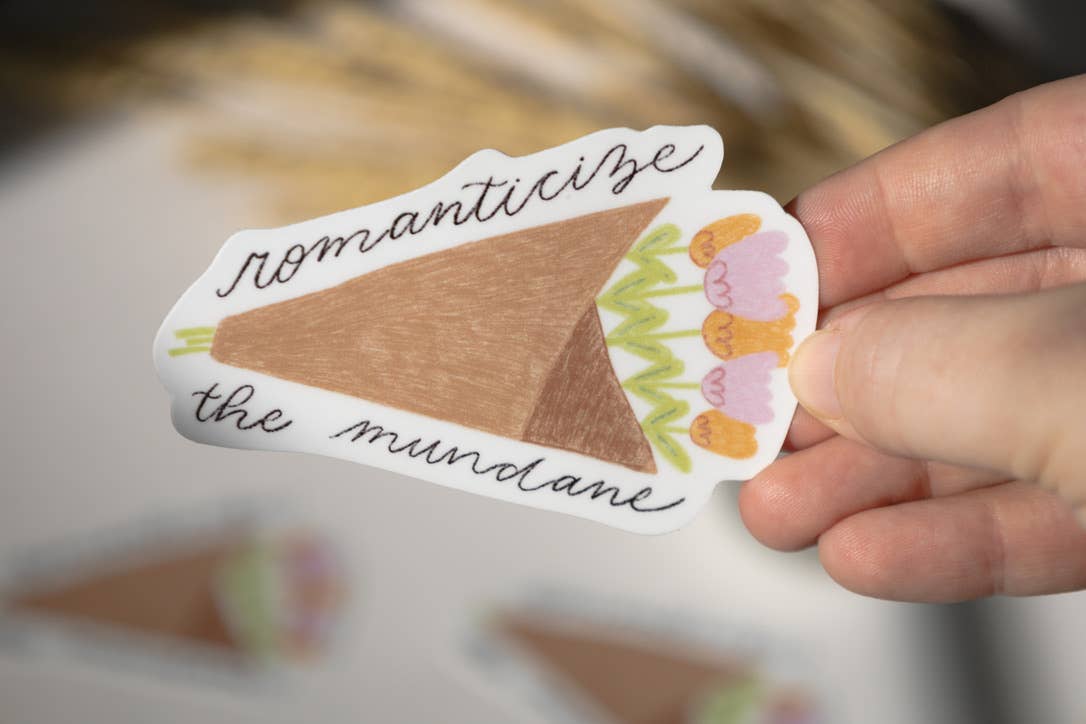 Romanticize the Mundane Sticker