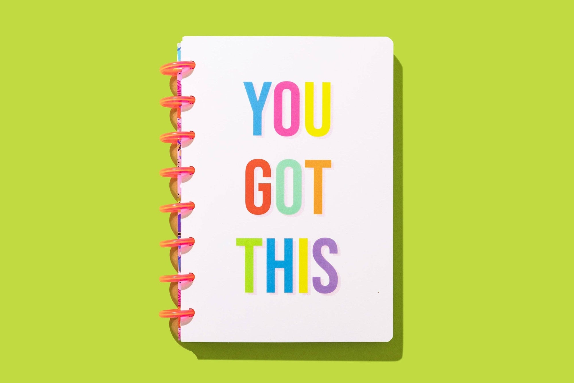 Spiral Disc Notebook - "You Got This" - 200 Pages