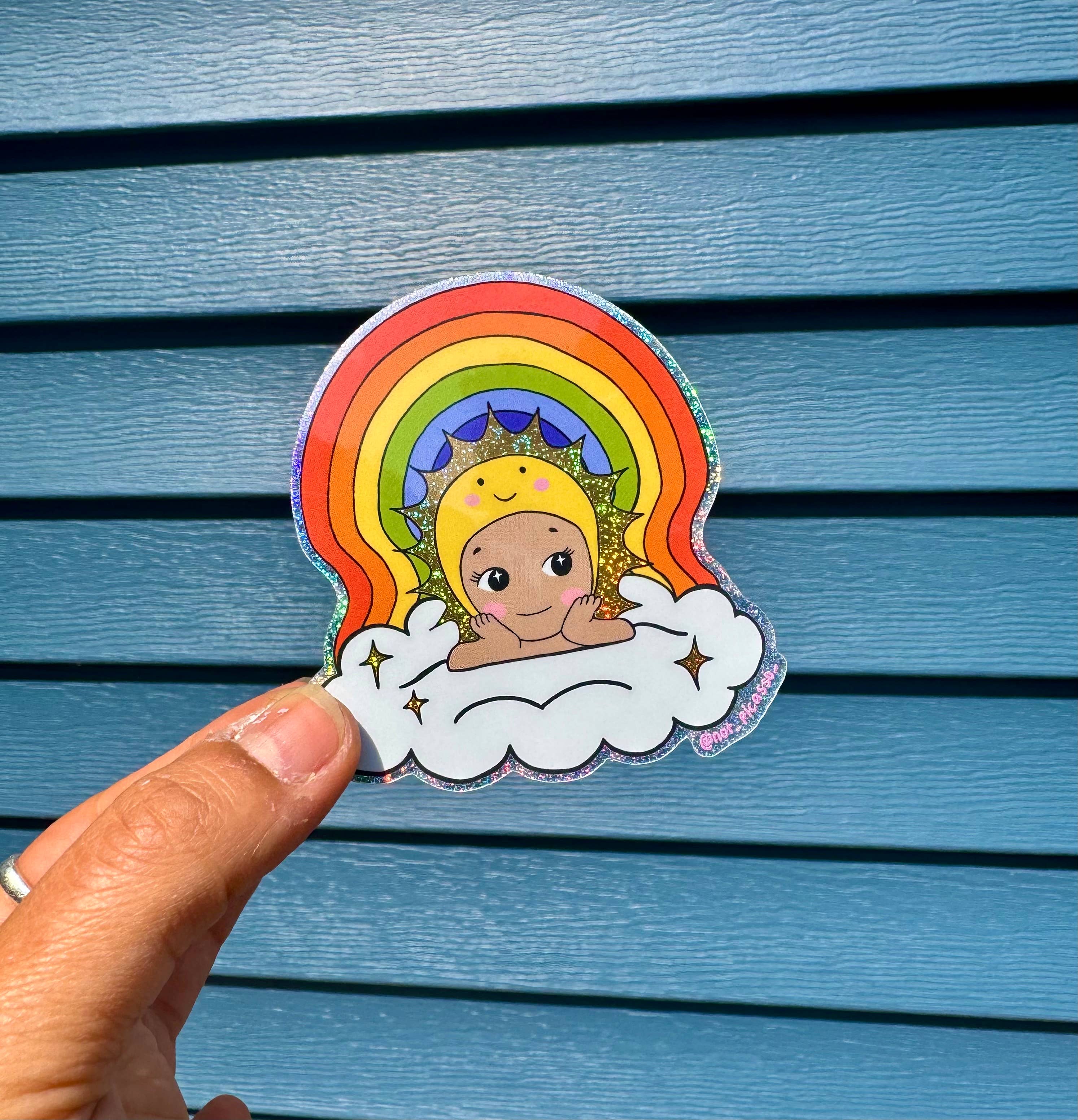 Little Gay Baby Sticker 